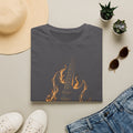 Flaming Electric Guitar T-Shirt — Rock Music Tee - Flames of Rock | Burning Electric Guitar Music Artwork