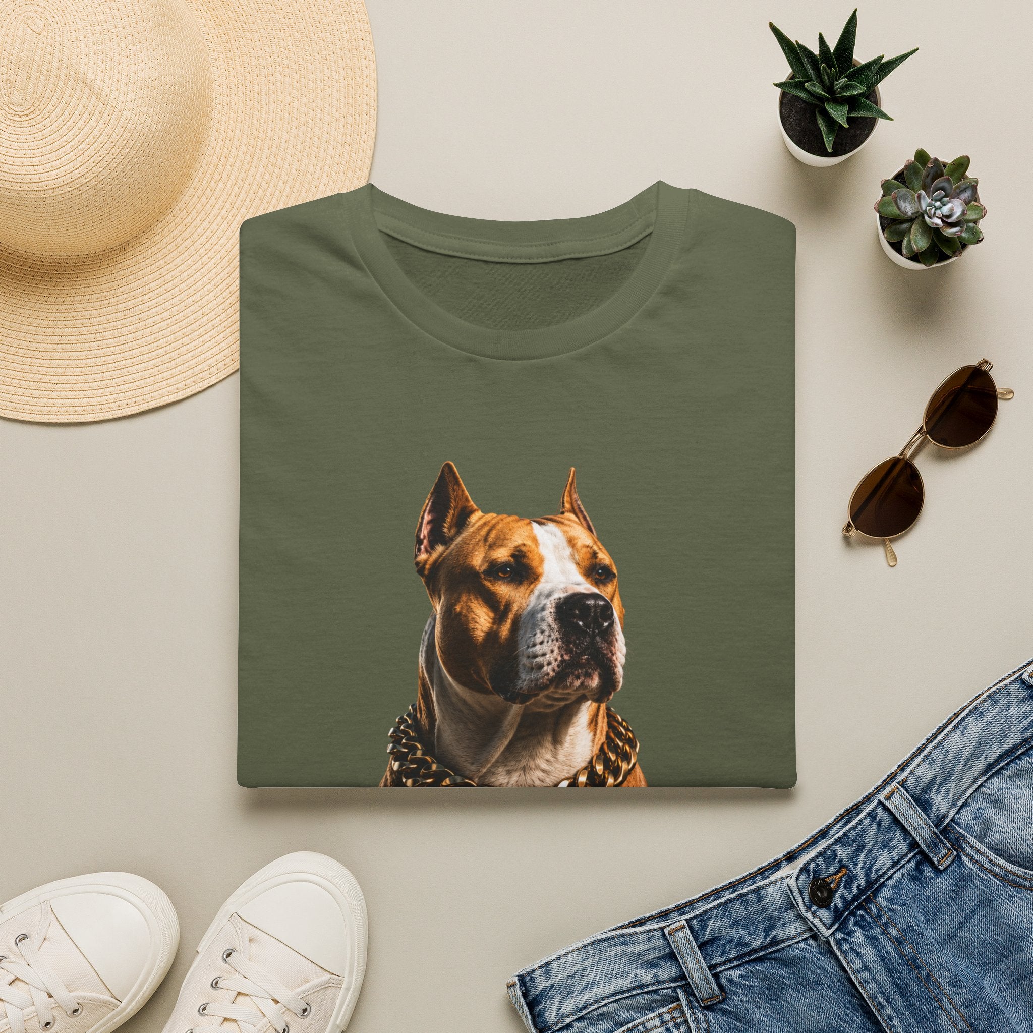 Pitbull 'This Is My Boss' T-Shirt – Strong Dog Attitude - my lover dog  - Street Style Graphic Design