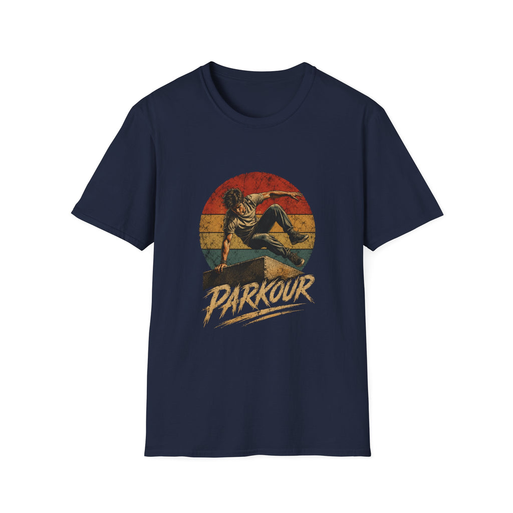 Parkour Vintage Sunset T-Shirt — Parkour Graphic Tee