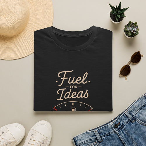 Coffee 'Fuel for Ideas' T-Shirt - Fuel For Ideas Coffee Lover Creative Mind Design