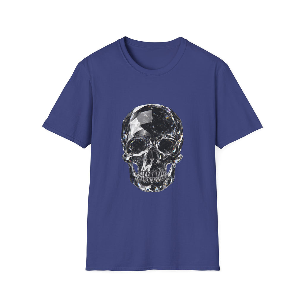 Crystal Skull Noir – Luxury Gothic Crystal Art Design