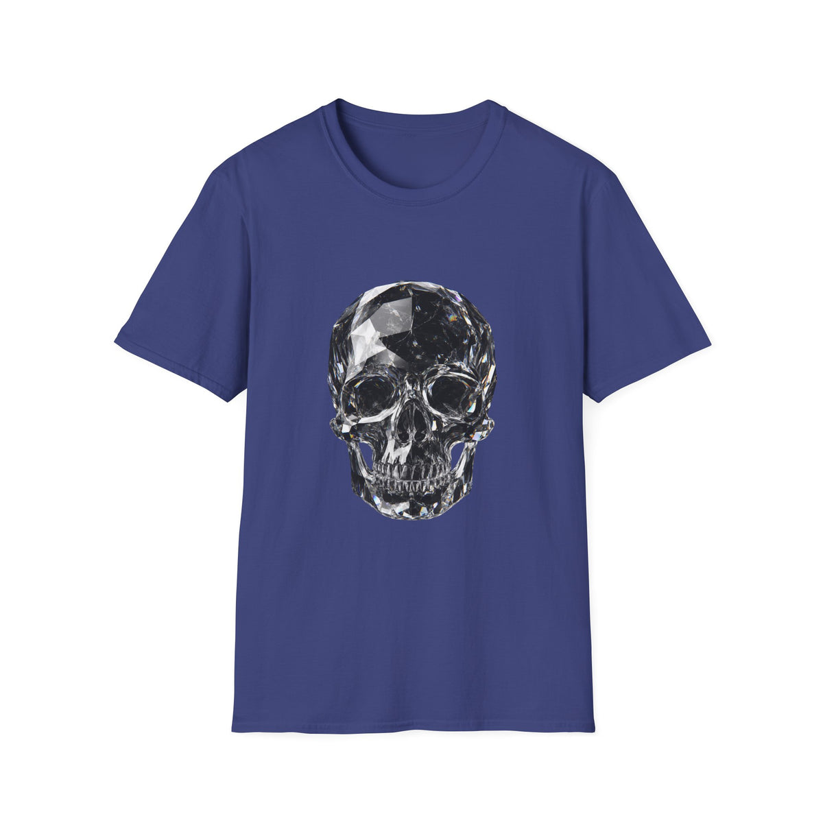 Crystal Skull Noir – Luxury Gothic Crystal Art Design