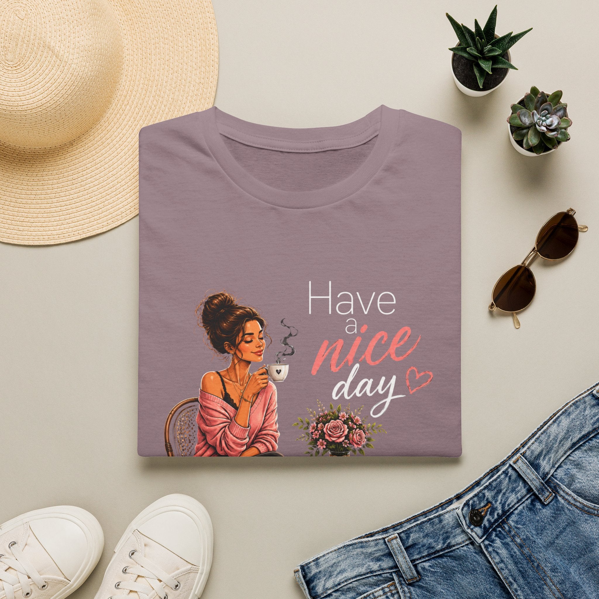 Have a Nice Day – Cozy Coffee Morning Women's Design