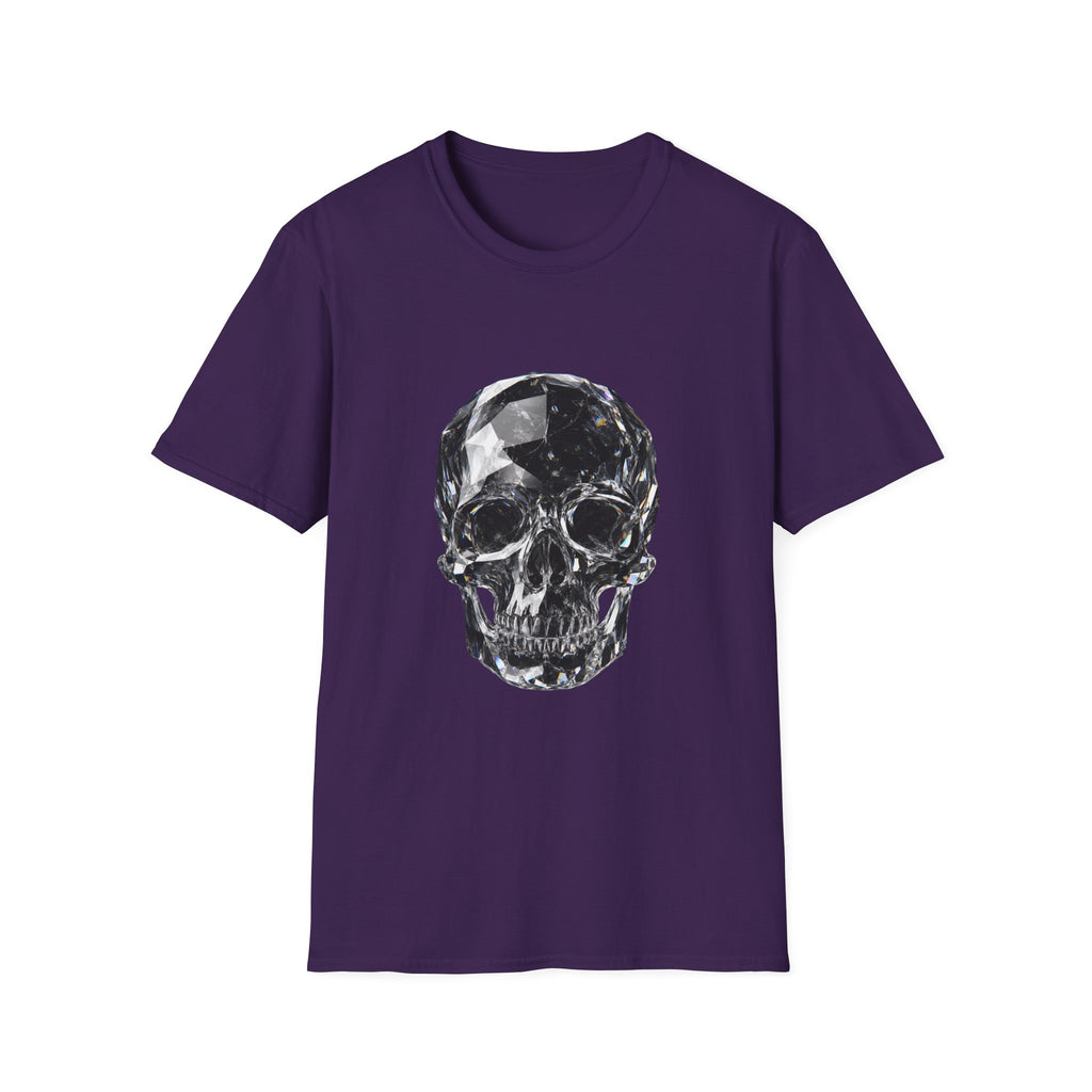 Crystal Skull Noir – Luxury Gothic Crystal Art Design