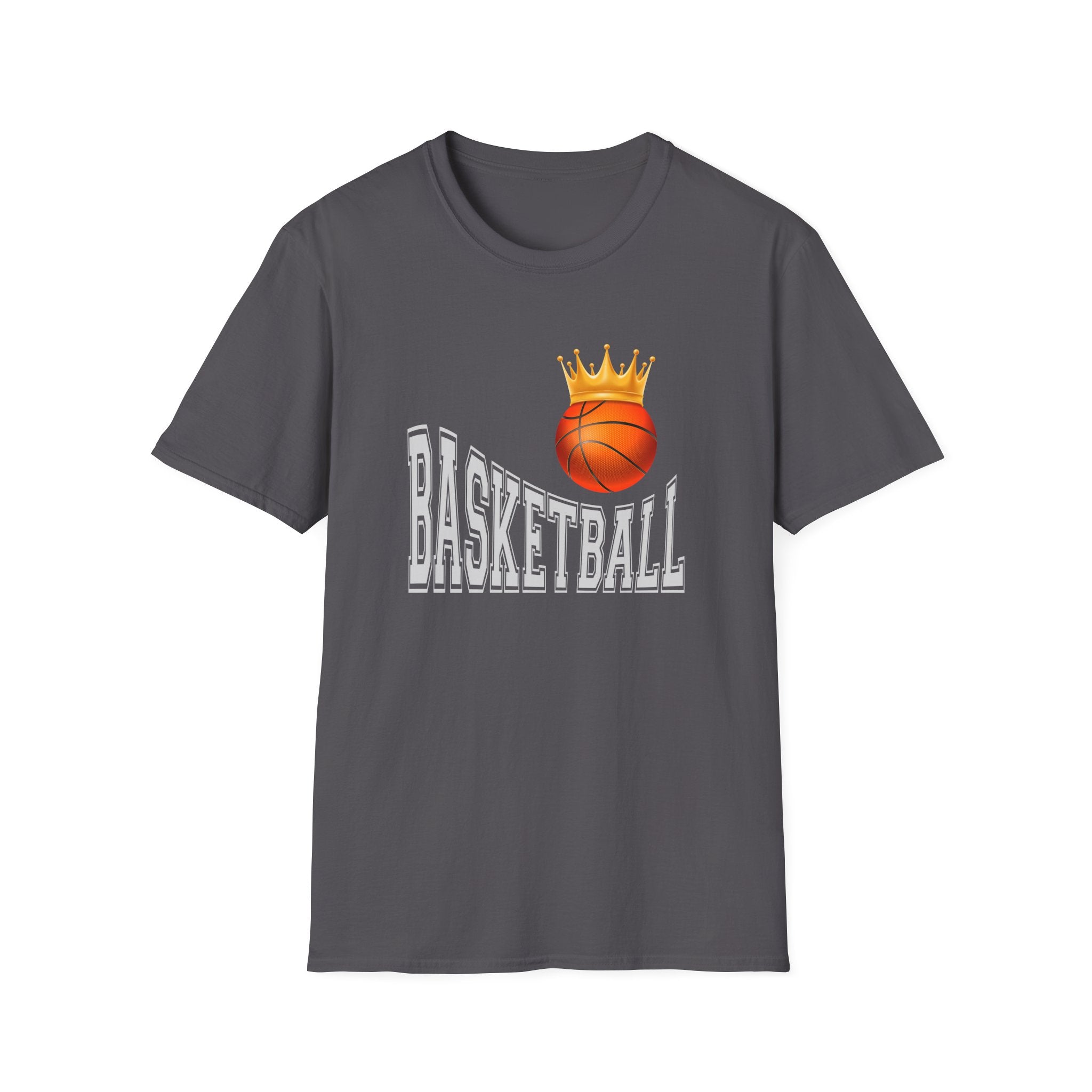 Basketball King T-Shirt – Crowned Basketball Graphic Tee