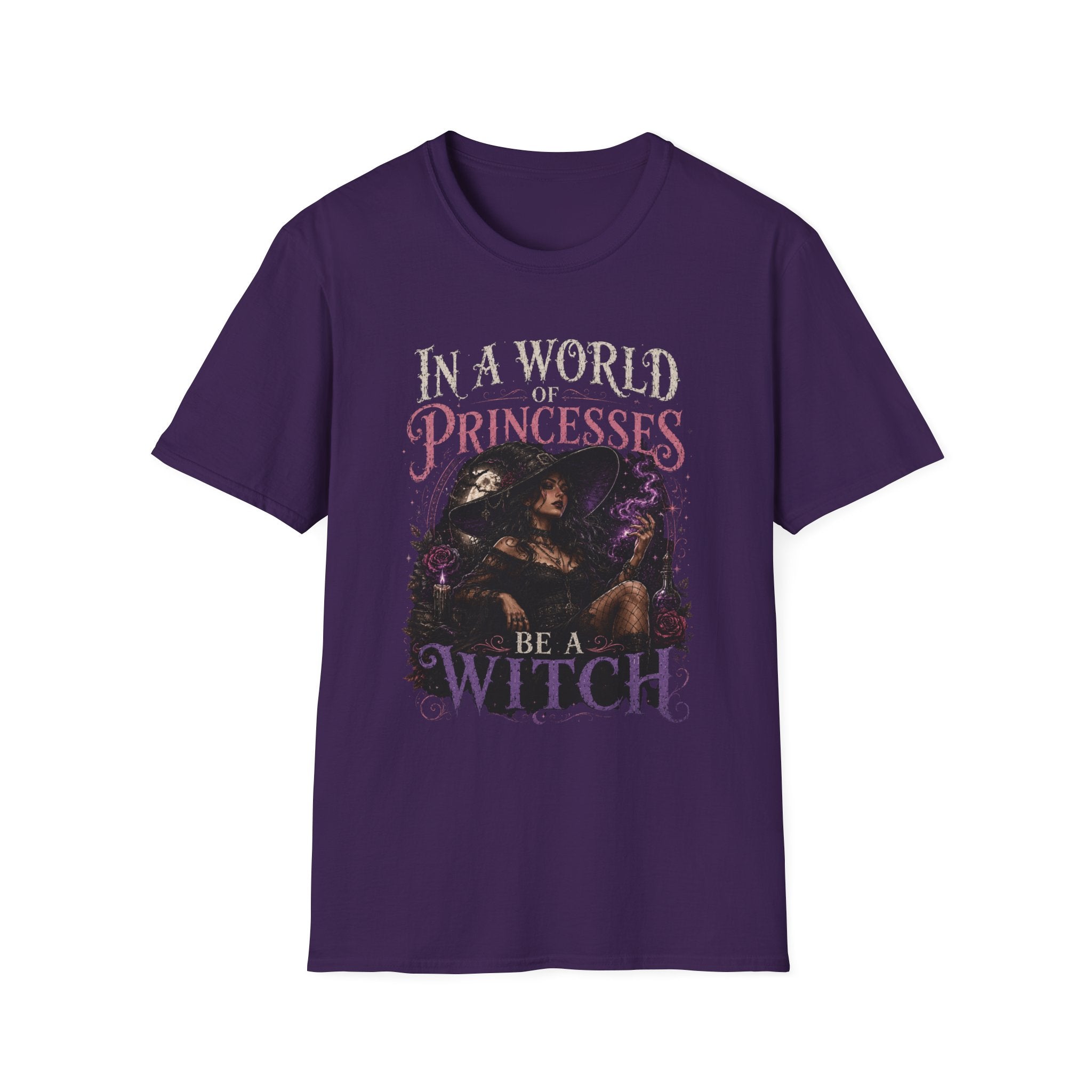 Witchy Graphic T-Shirt — “In a World of Princesses Be a Witch”