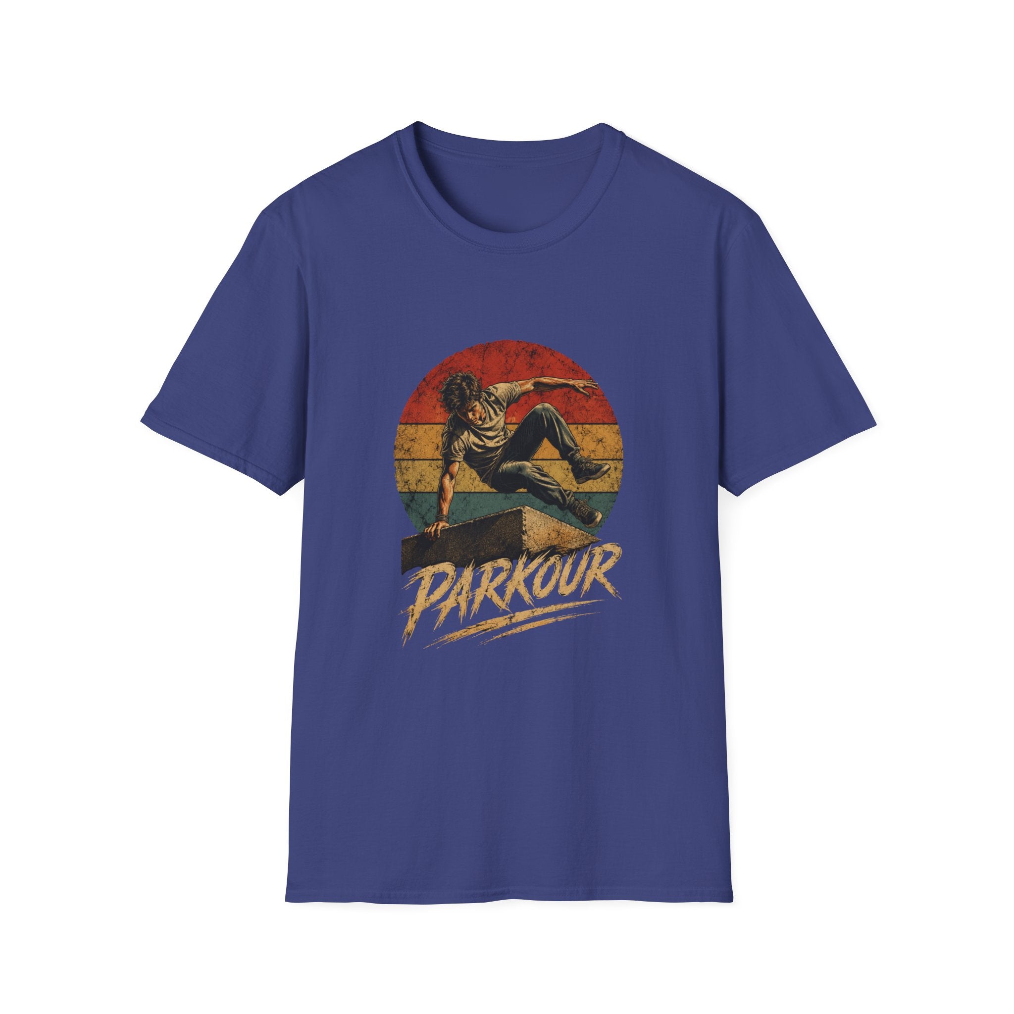 Parkour Vintage Sunset T-Shirt — Parkour Graphic Tee