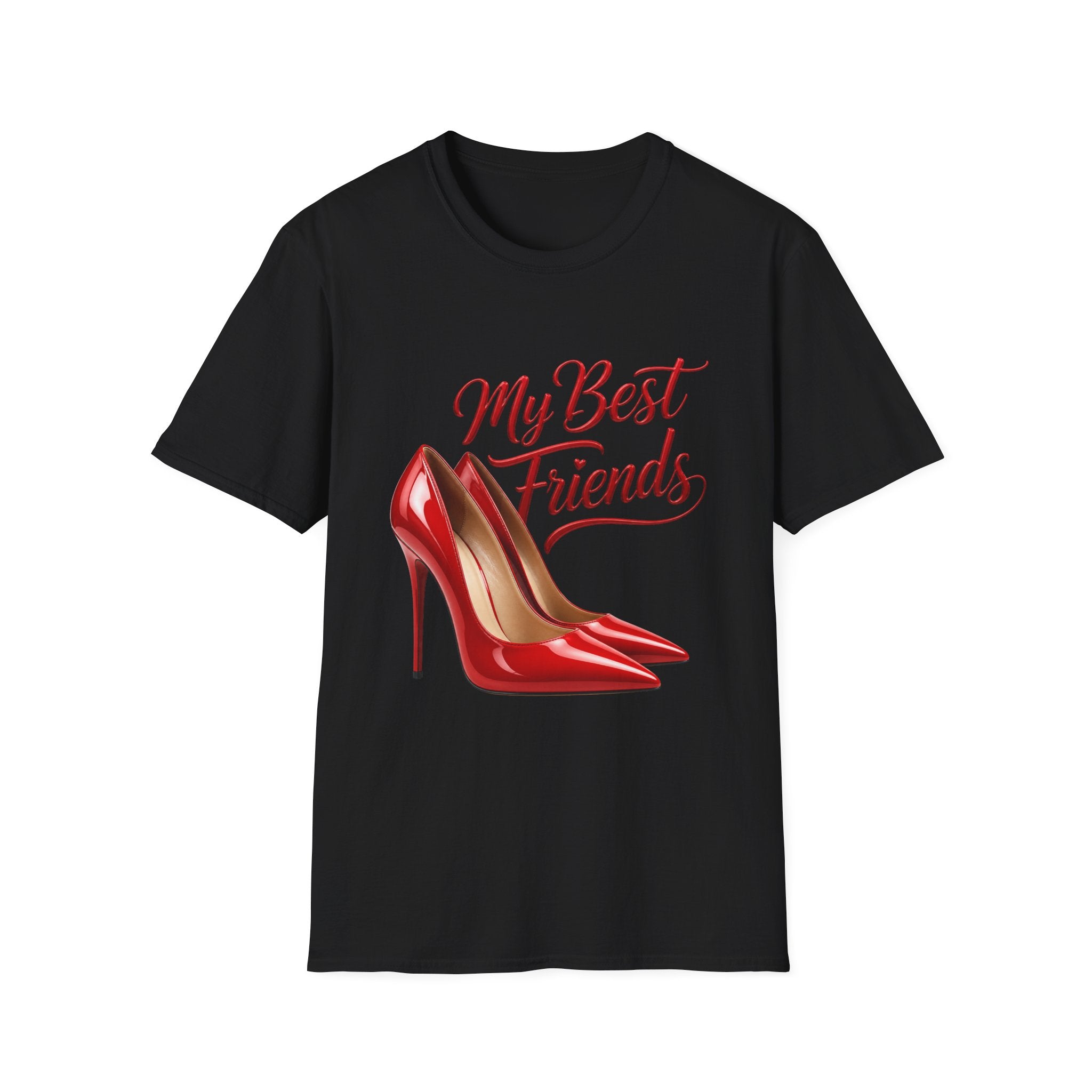 My Best Friends Red High Heels T-Shirt