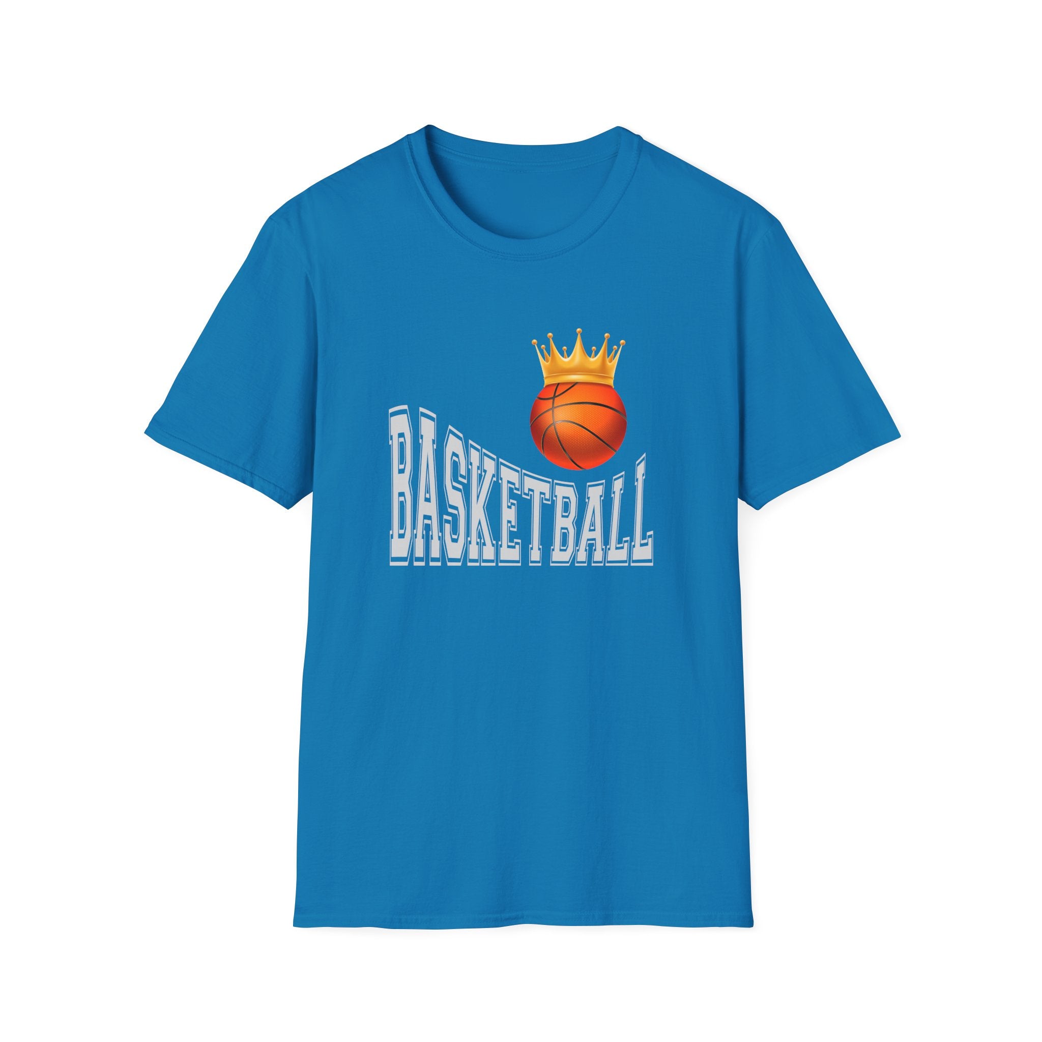 Basketball King T-Shirt – Crowned Basketball Graphic Tee