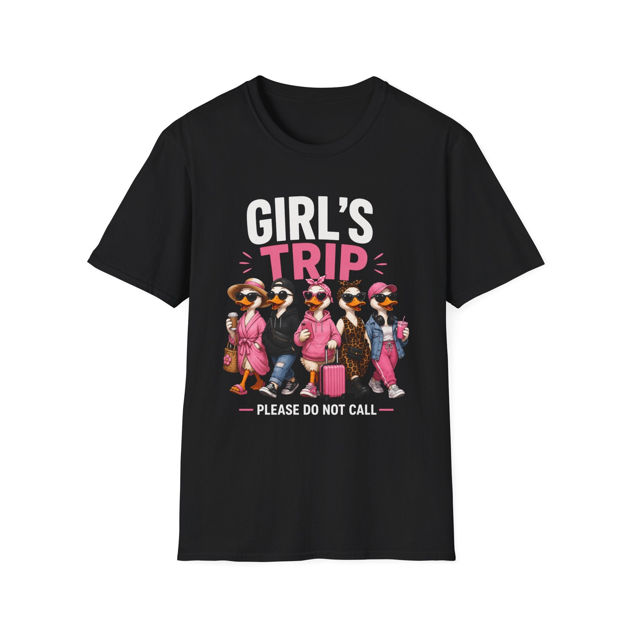 Girl's Trip ducks graphic T-Shirt | Funny Vacation Squad Tee