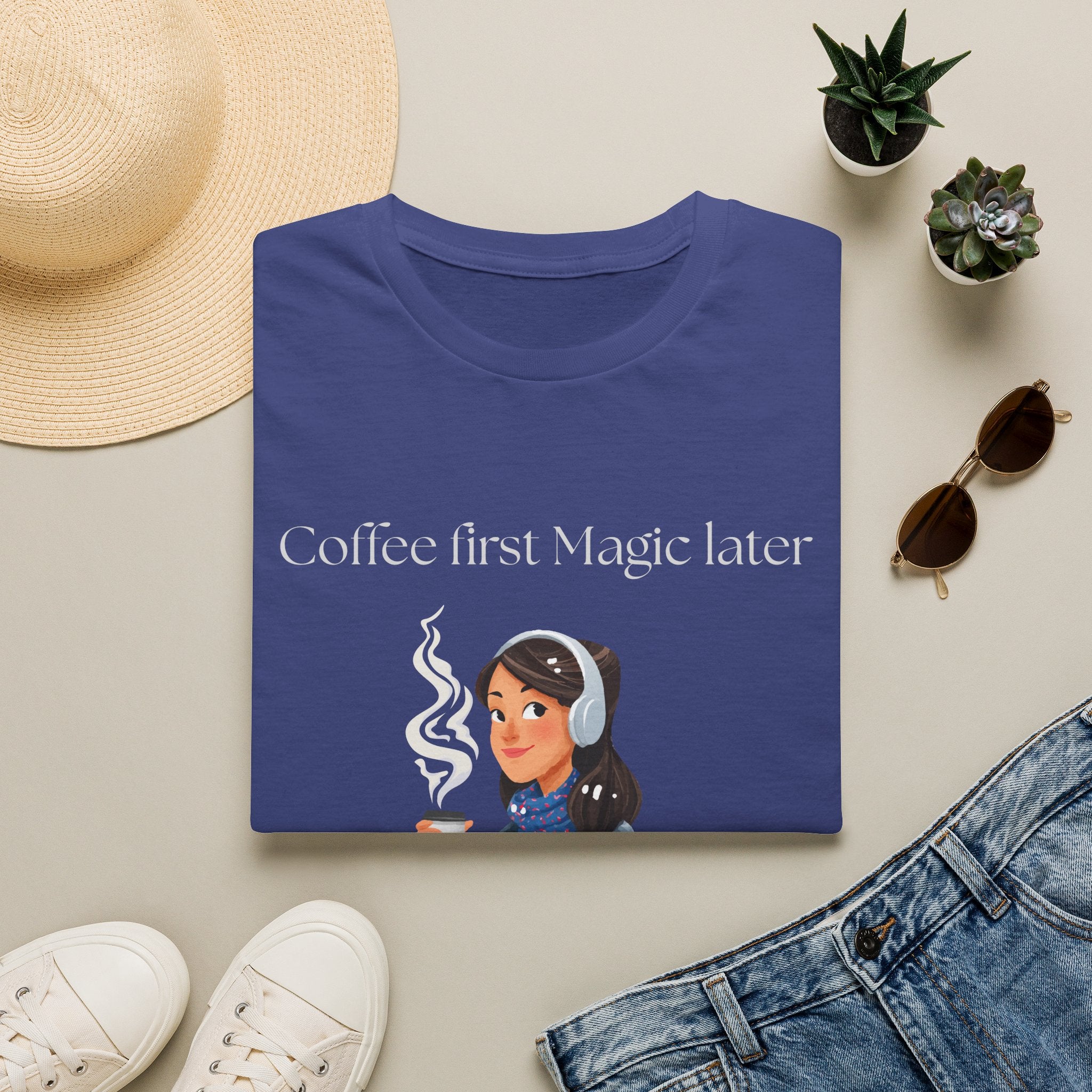 Today's Mood: Coffee First, Everything Later – Funny Coffee Lover Design