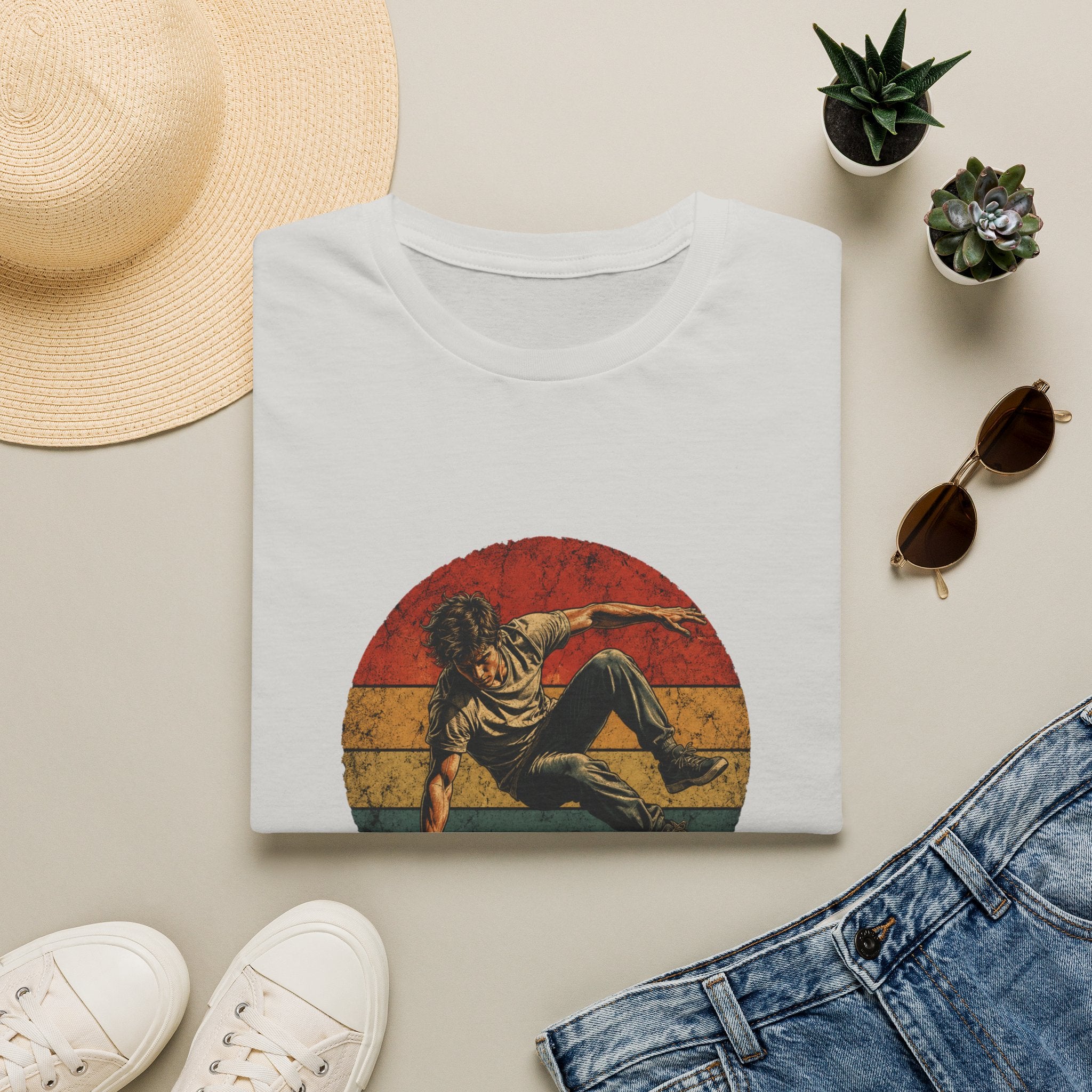 Parkour Vintage Sunset T-Shirt — Parkour Graphic Tee