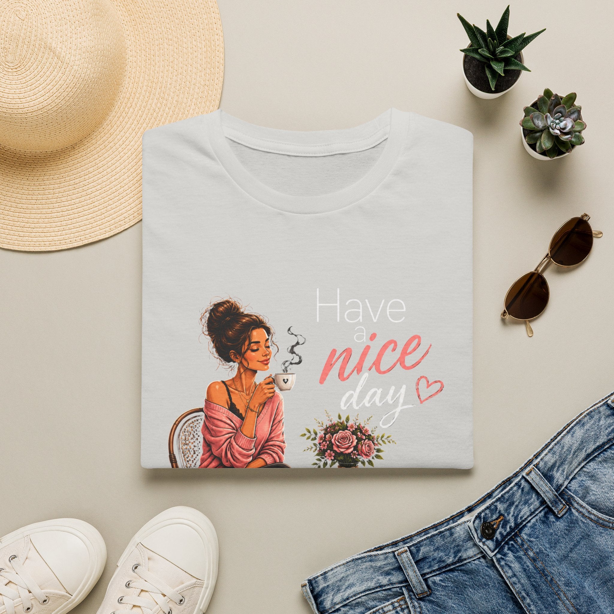 Have a Nice Day – Cozy Coffee Morning Women's Design
