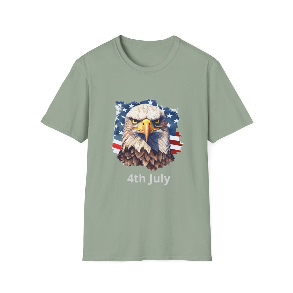 American Eagle T-Shirt – Patriotic 4th of July Flag Tee