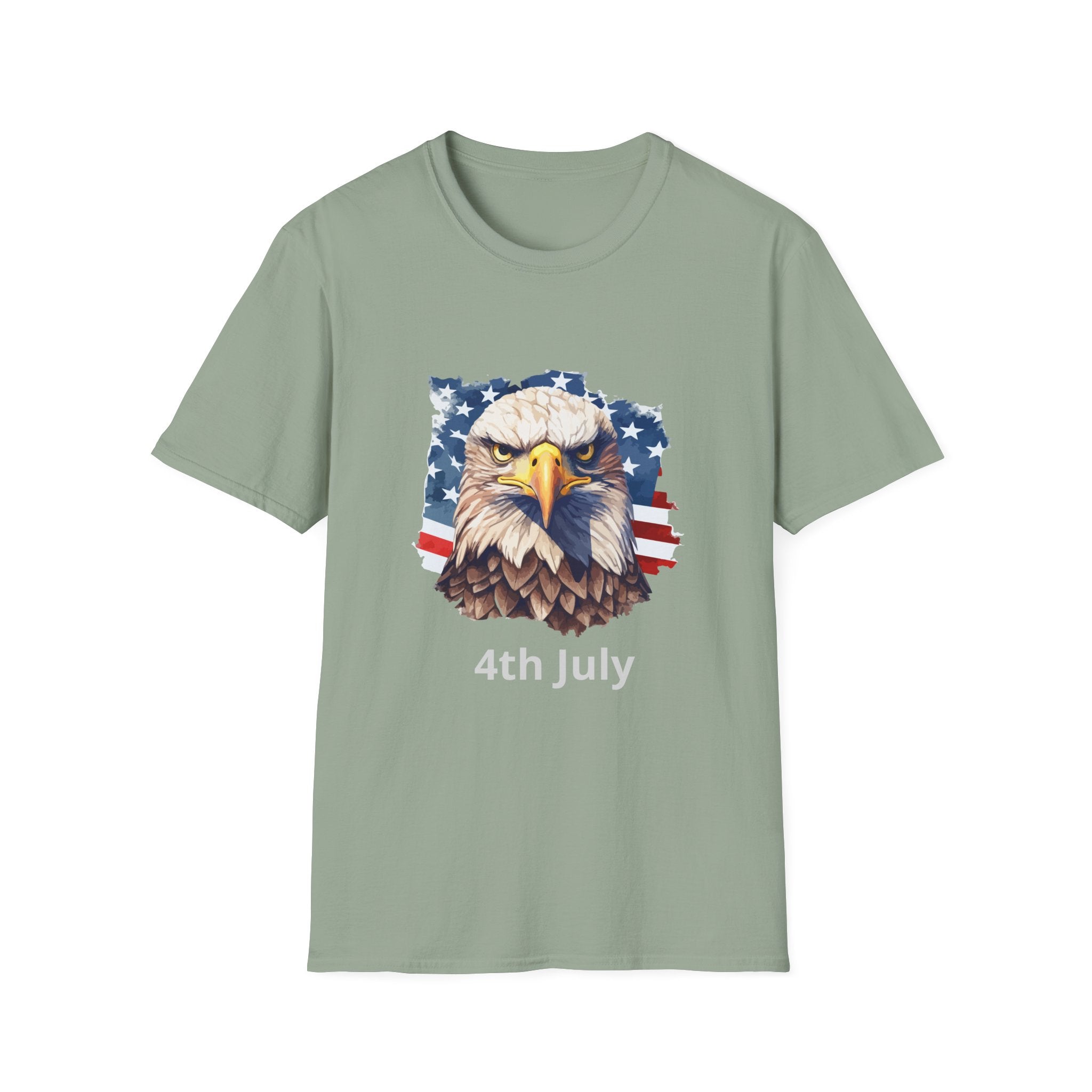American Eagle T-Shirt – Patriotic 4th of July Flag Tee