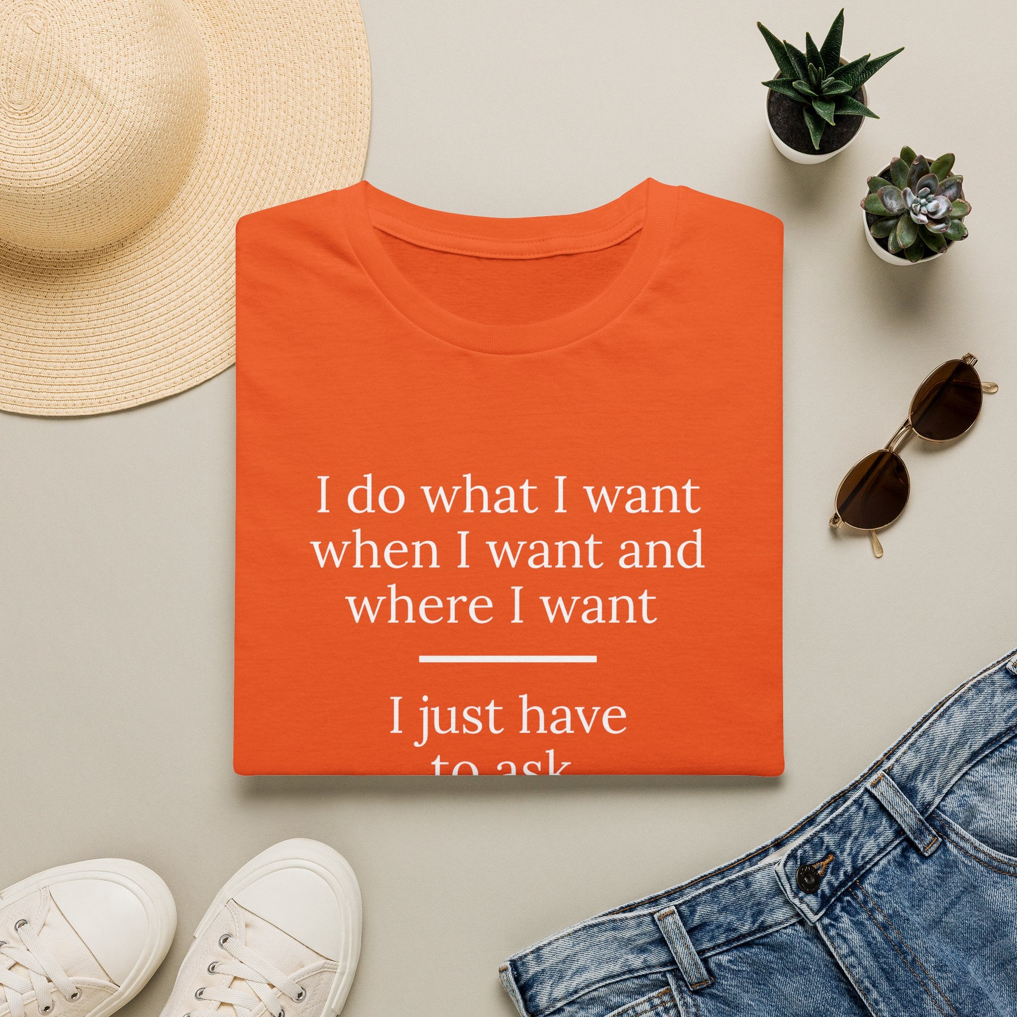 Funny Husband Quote – Marriage Humor Typography Design - Versatile Everyday Tee for Men & Women