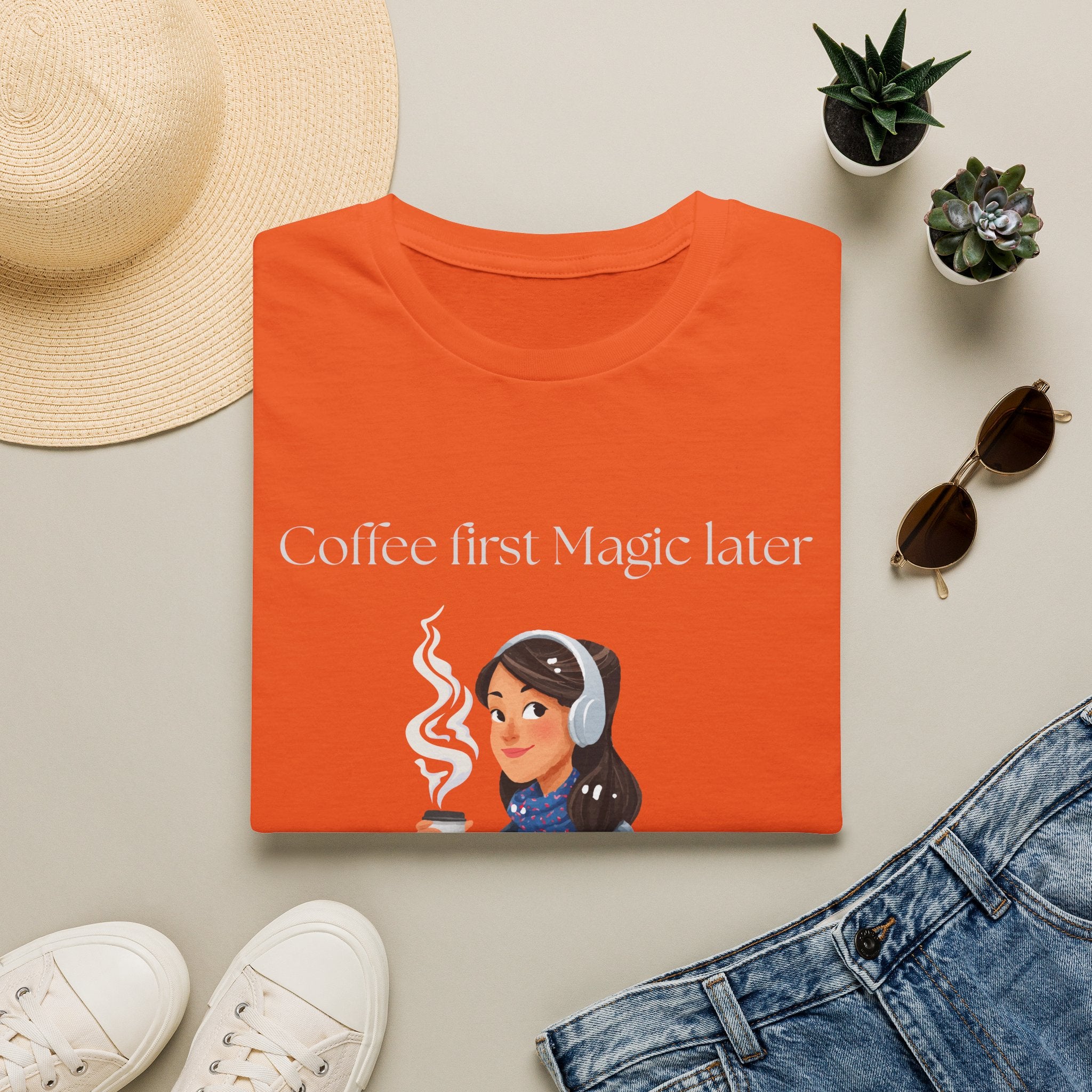 Today's Mood: Coffee First, Everything Later – Funny Coffee Lover Design