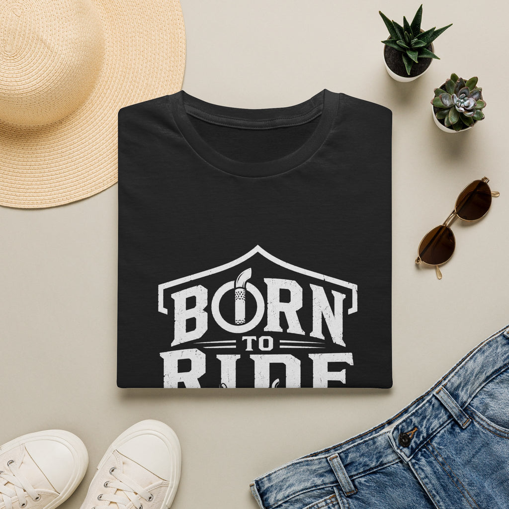 Born to Ride Trucker Graphic Tee — Born to Ride Semi Truck Shirt