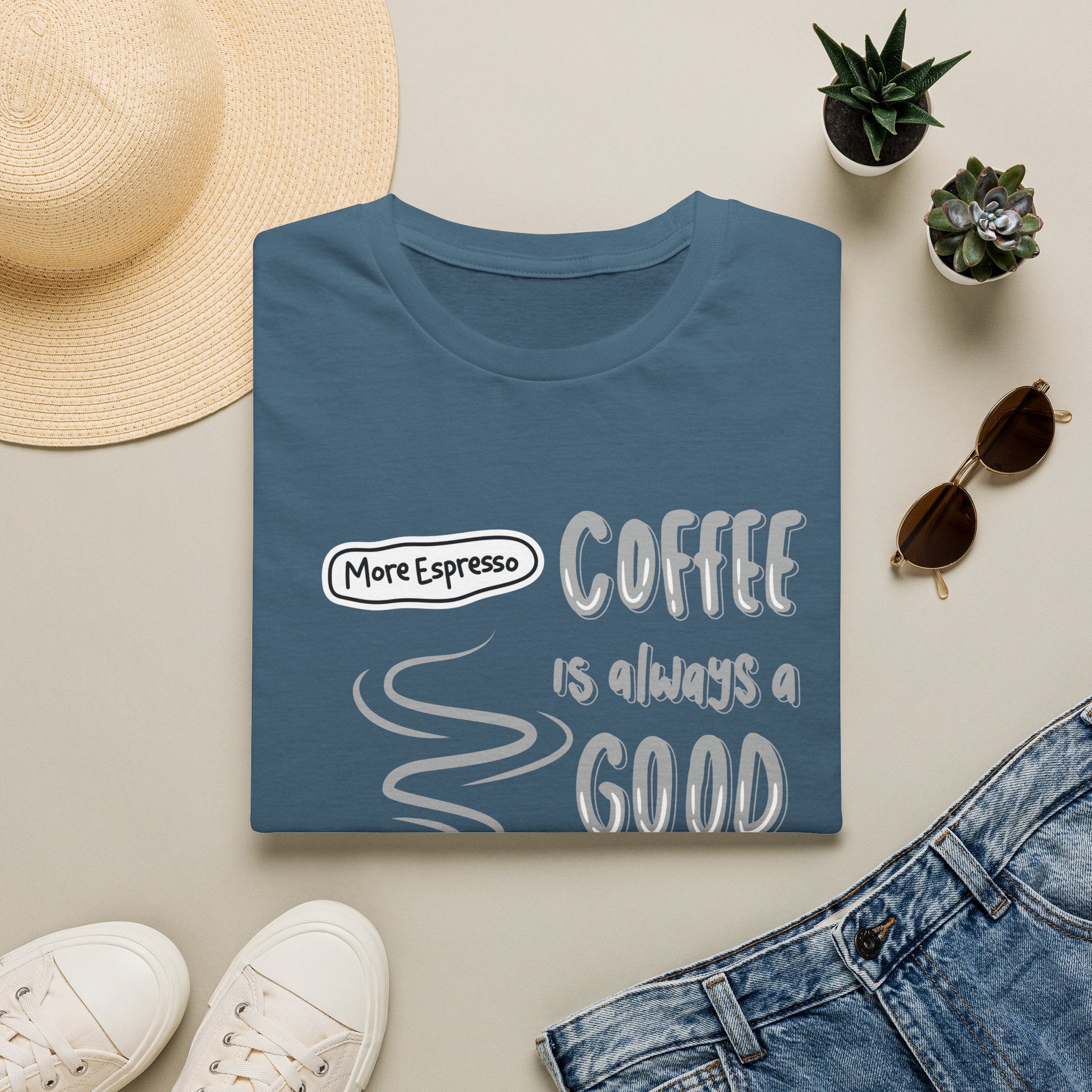 Coffee Is Always a Good Idea T-Shirt — 'More Espresso' Graphic Tee - Funny Coffee Lover gift