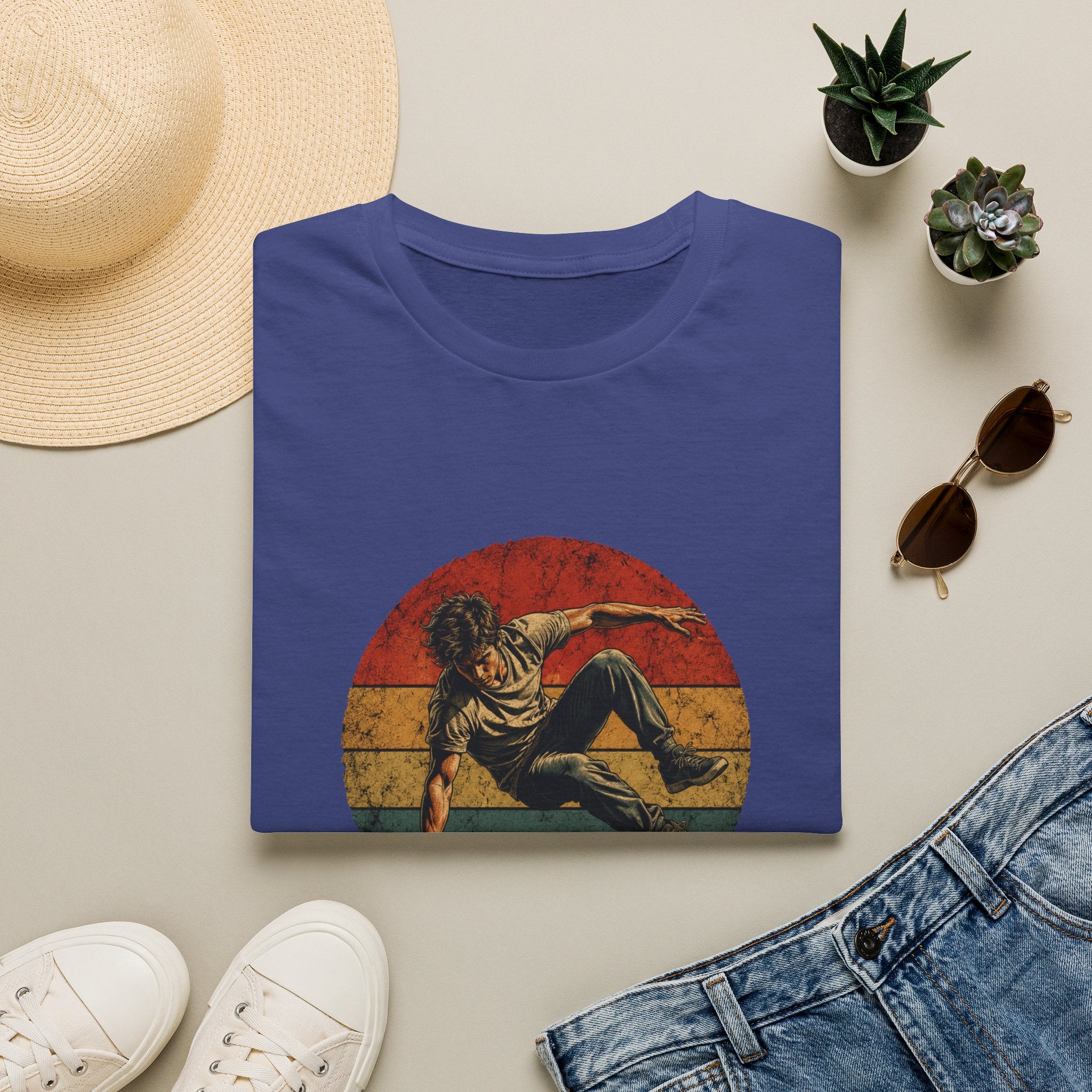 Parkour Vintage Sunset T-Shirt — Parkour Graphic Tee
