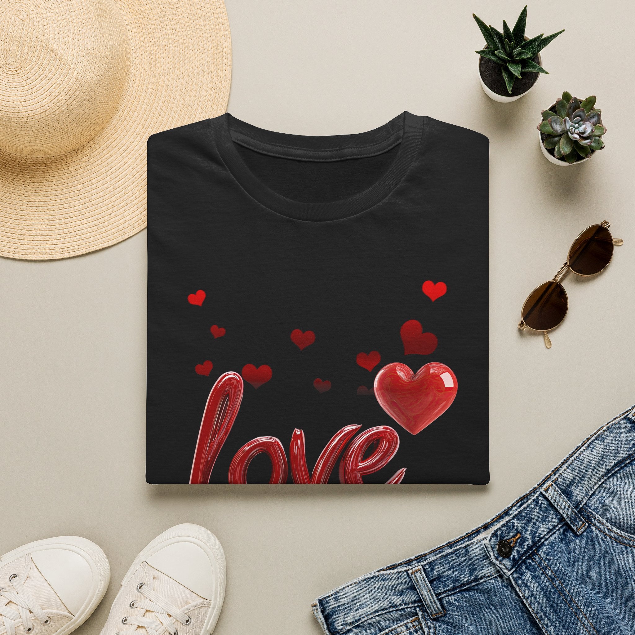 Love Heart T-Shirt — Romantic Valentine’s Graphic Tee