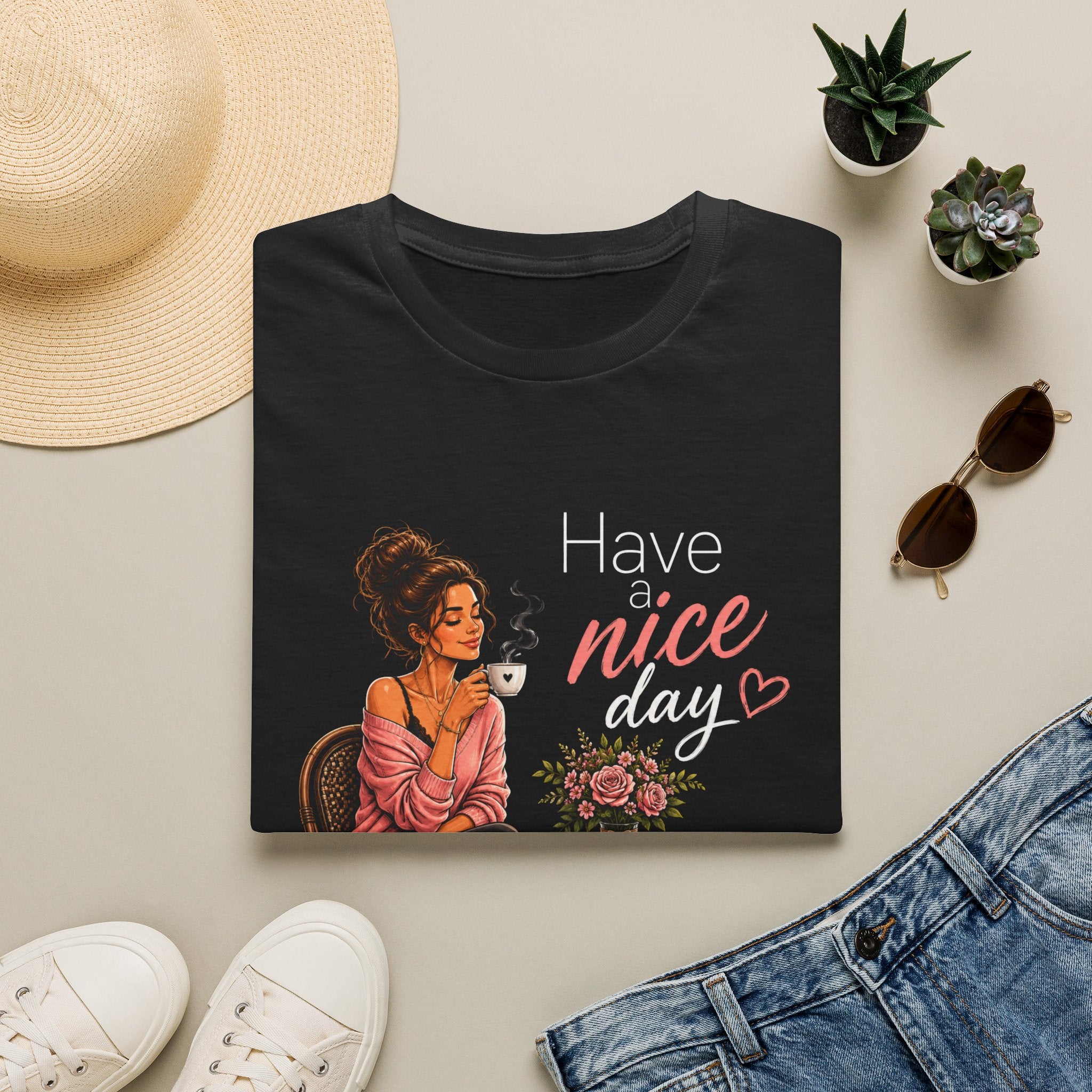 Have a Nice Day – Cozy Coffee Morning Women's Design