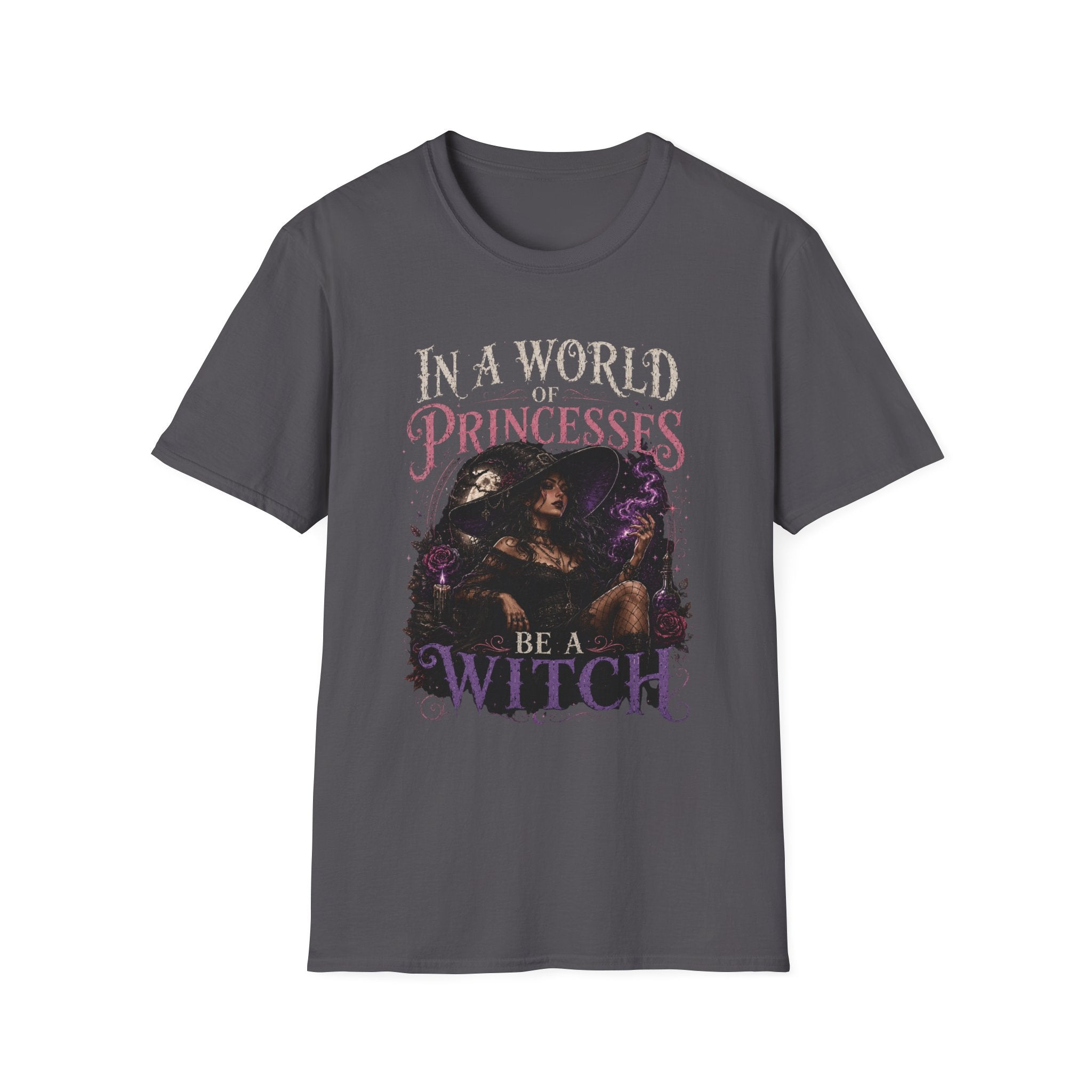Witchy Graphic T-Shirt — “In a World of Princesses Be a Witch”