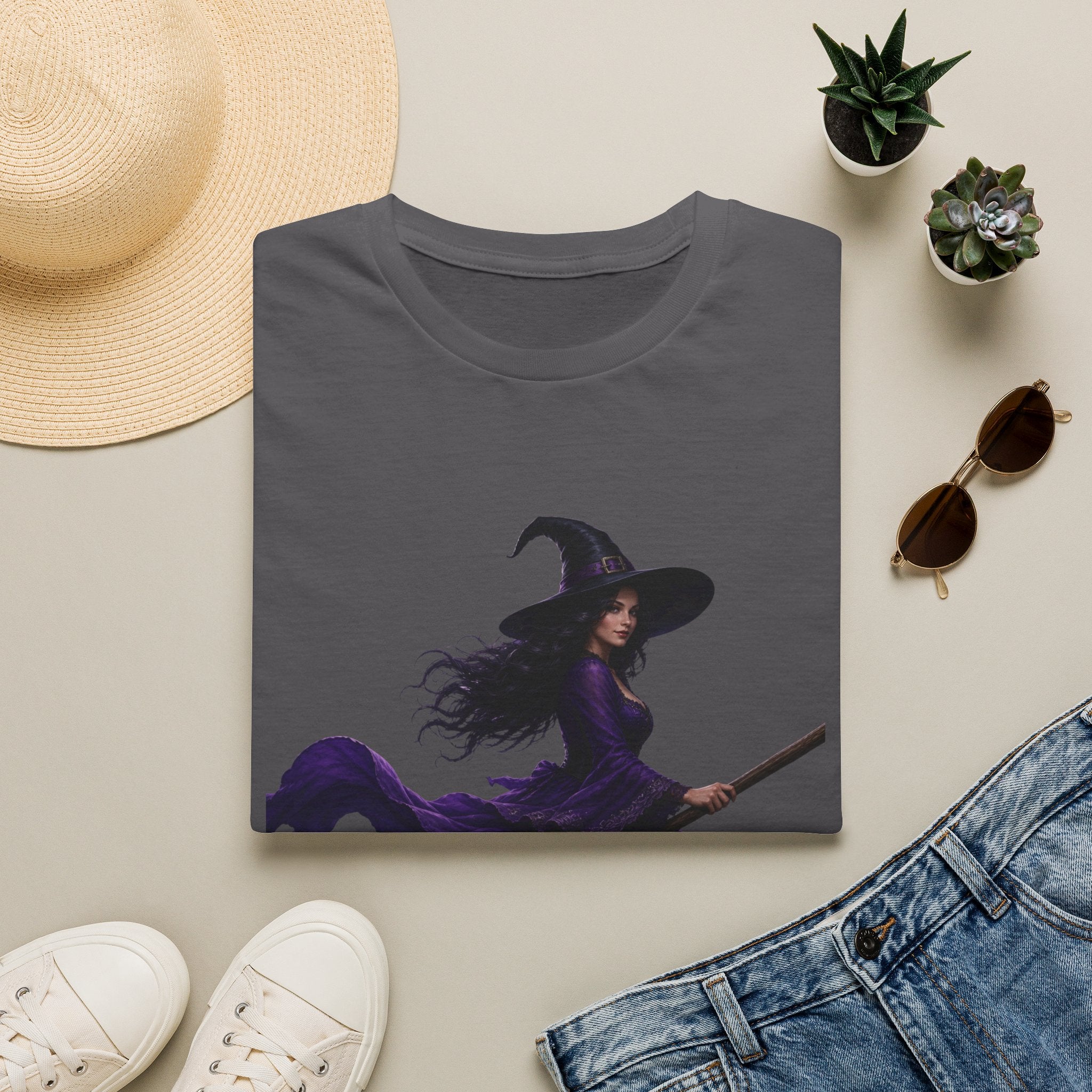 Witch Better Have My Candy T-Shirt — Purple Witch Halloween Tee