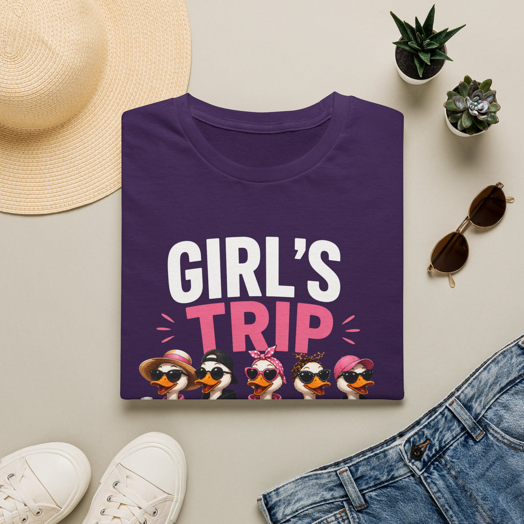 Girl's Trip ducks graphic T-Shirt | Funny Vacation Squad Tee