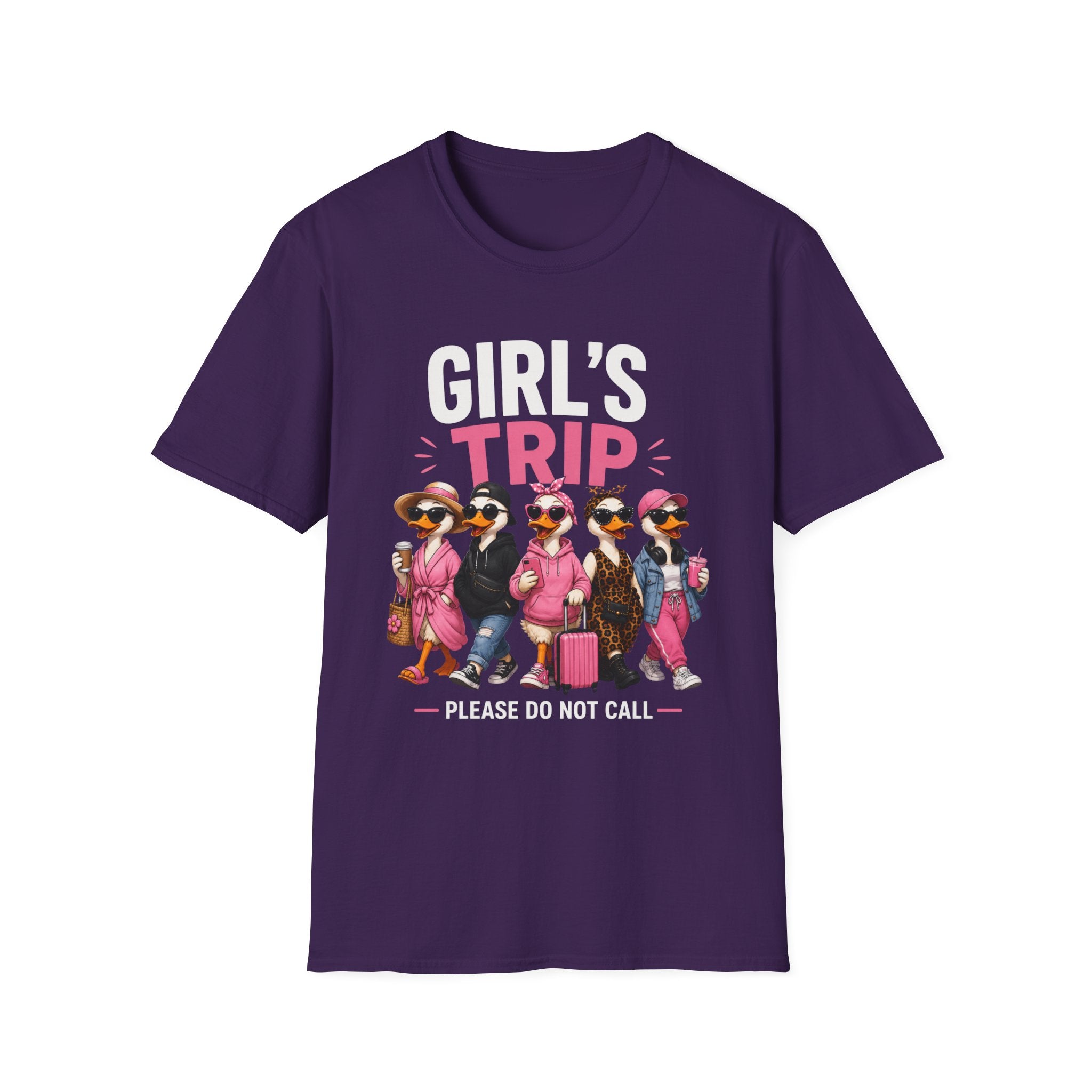 Girl's Trip ducks graphic T-Shirt | Funny Vacation Squad Tee
