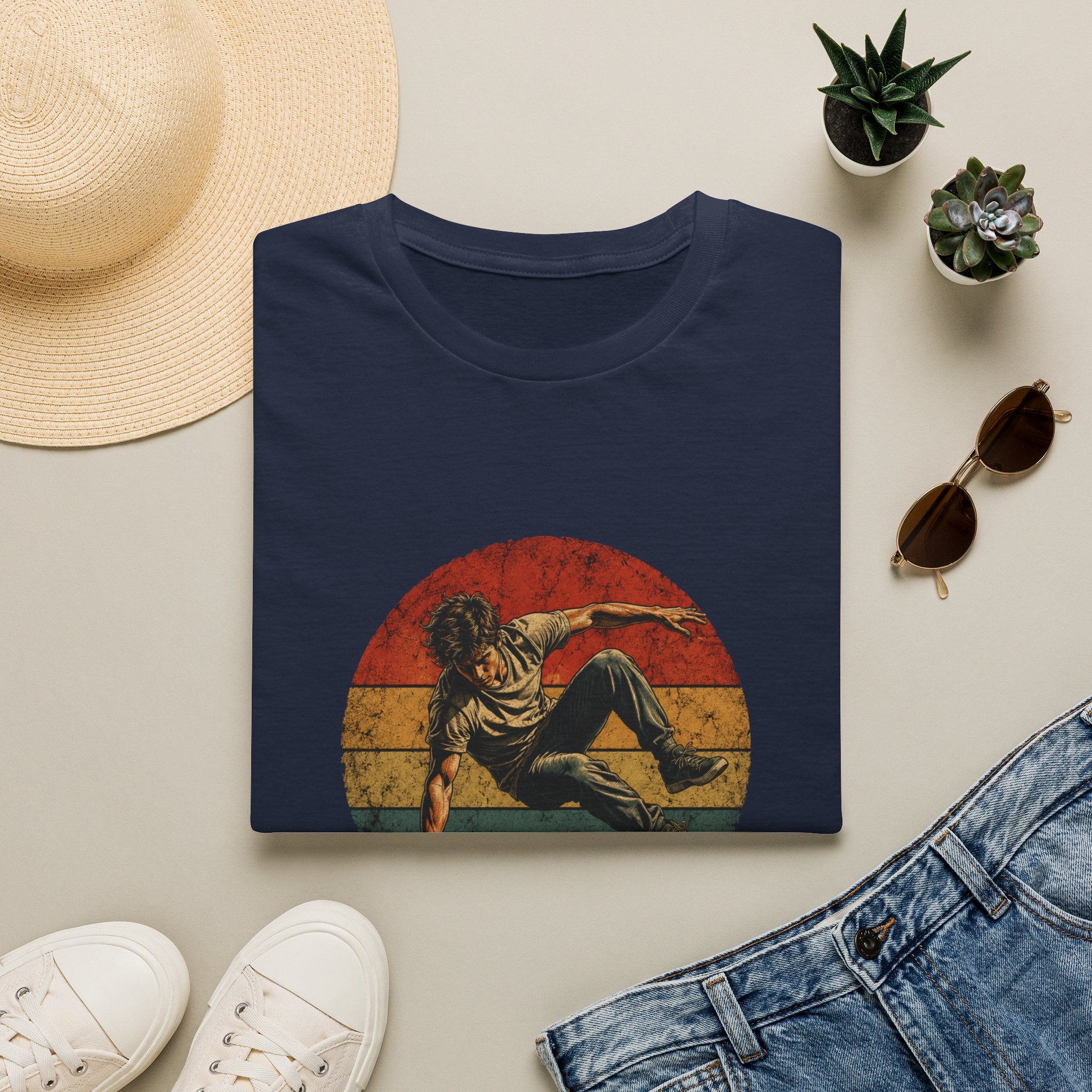 Parkour Vintage Sunset T-Shirt — Parkour Graphic Tee