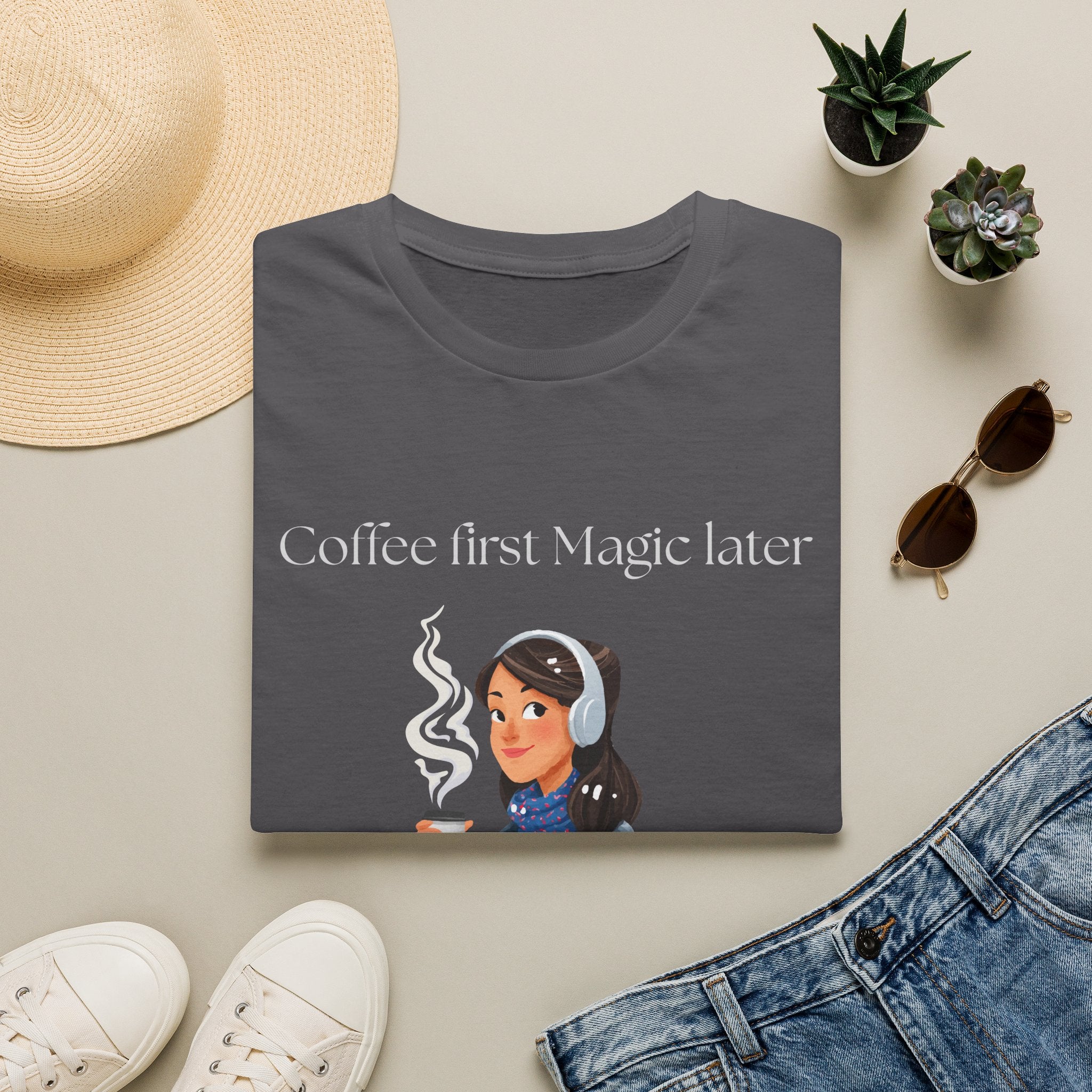 Today's Mood: Coffee First, Everything Later – Funny Coffee Lover Design