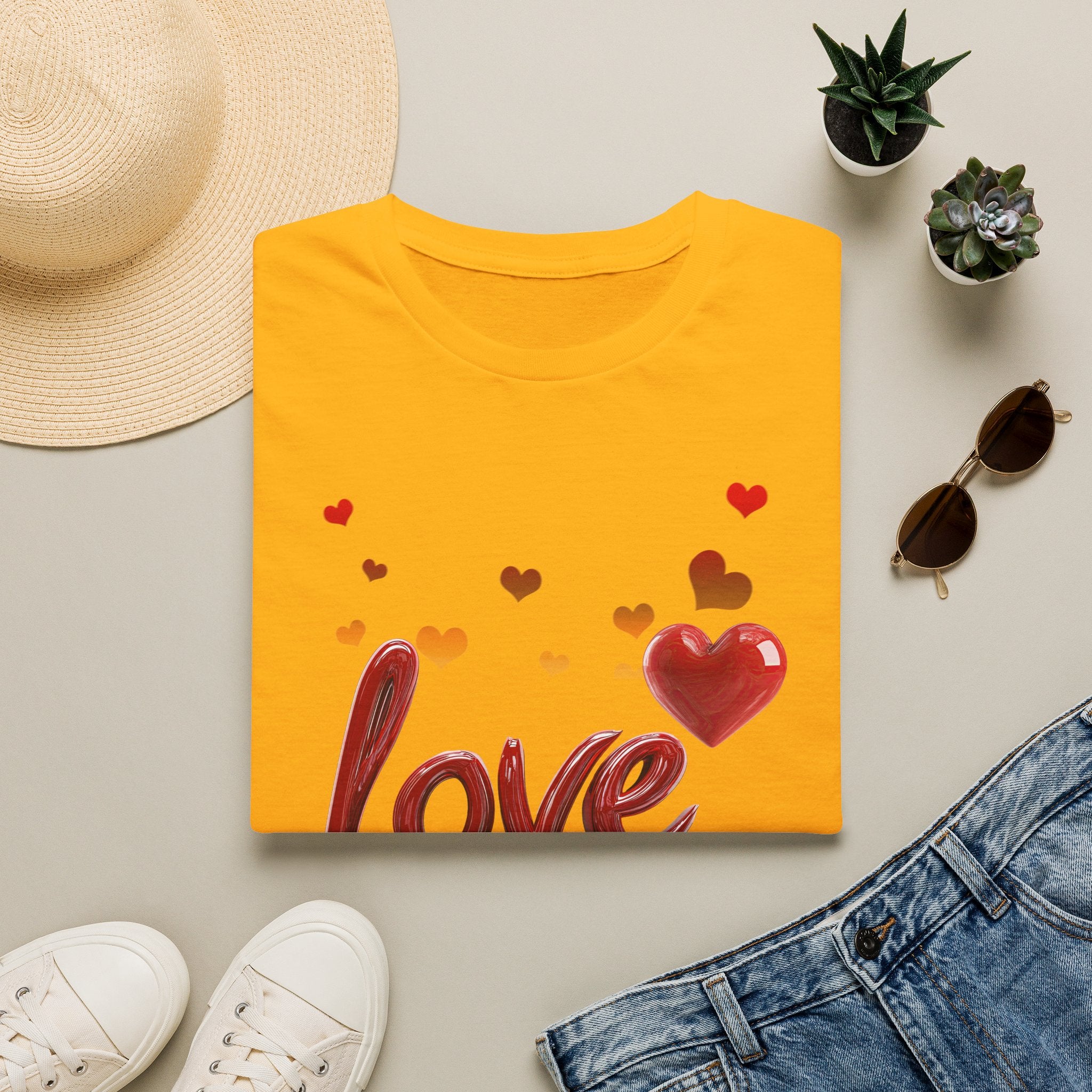 Love Heart T-Shirt — Romantic Valentine’s Graphic Tee
