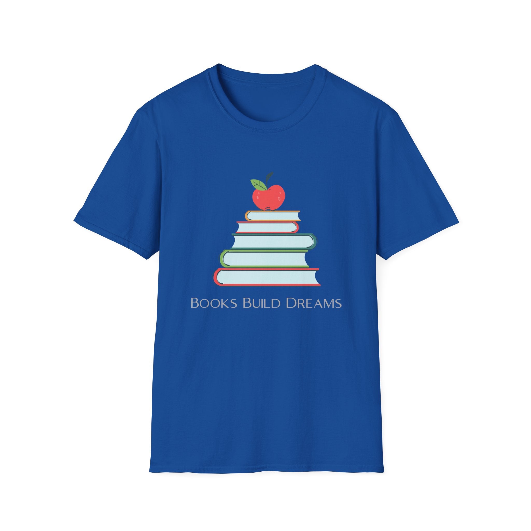 Teacher Apple & Books T-Shirt — Back to School Teacher Gift