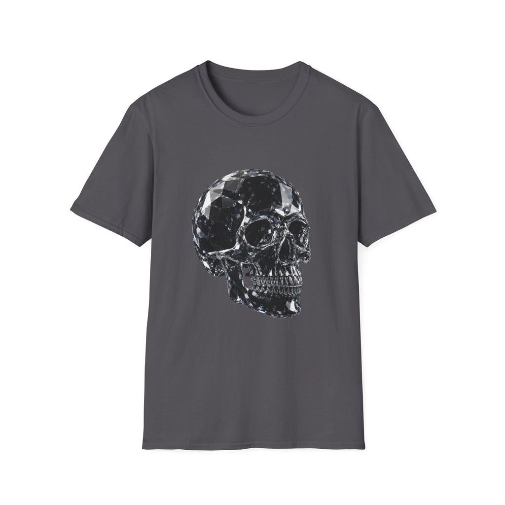 Gemstone Skull T-Shirt — Black Crystal Skull Graphic Tee