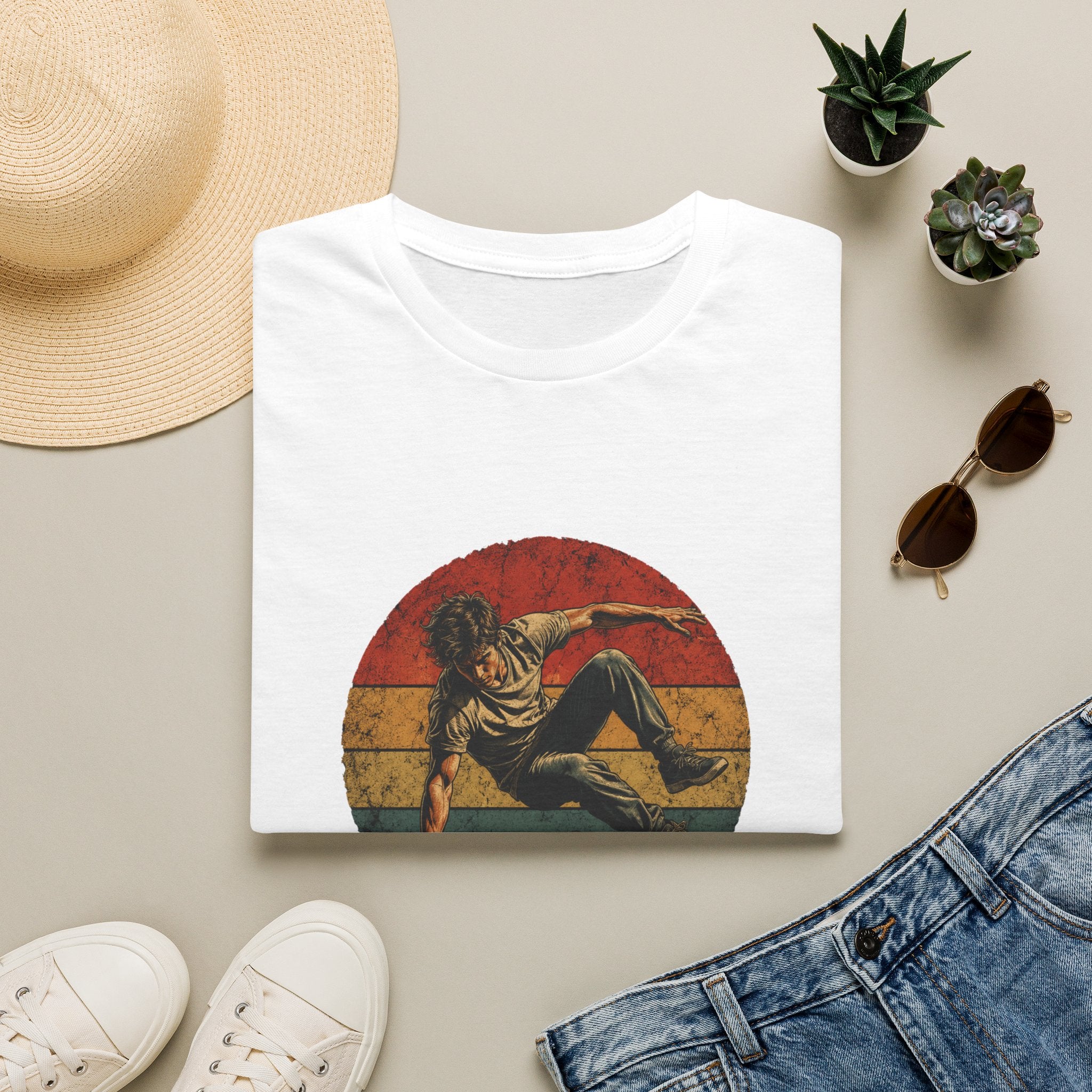 Parkour Vintage Sunset T-Shirt — Parkour Graphic Tee