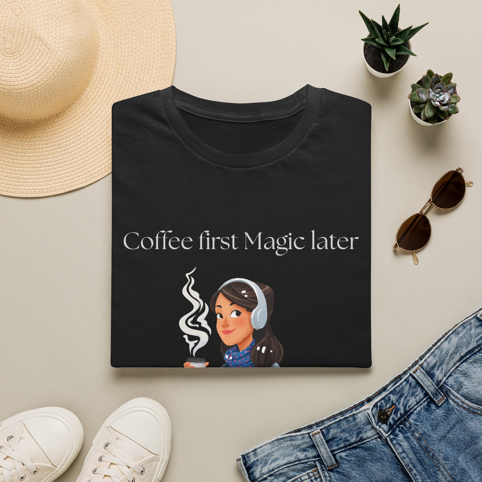 Today's Mood: Coffee First, Everything Later – Funny Coffee Lover Design