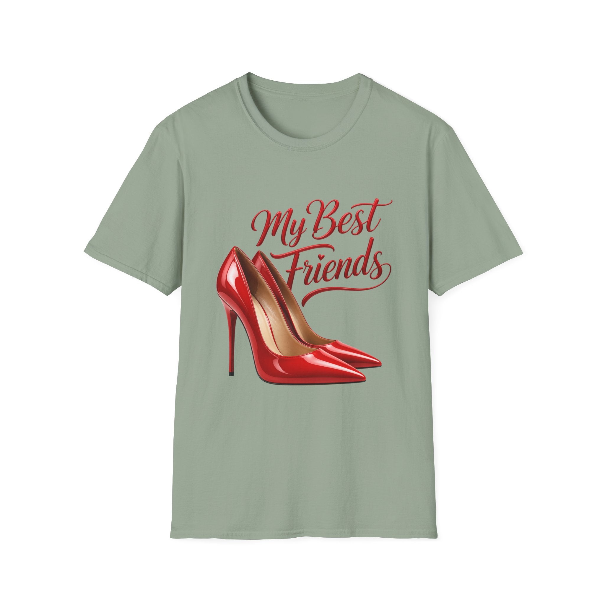 My Best Friends Red High Heels T-Shirt