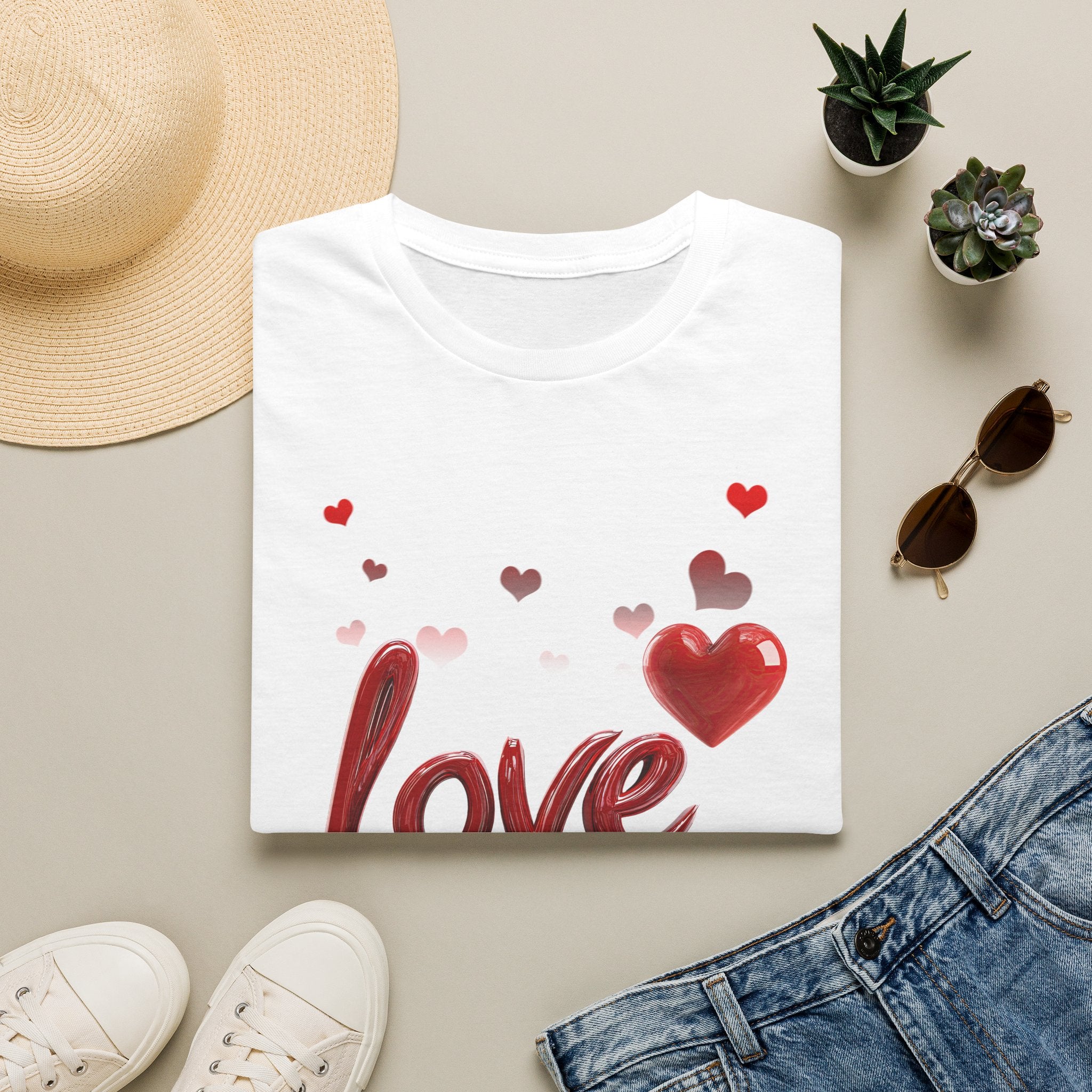Love Heart T-Shirt — Romantic Valentine’s Graphic Tee