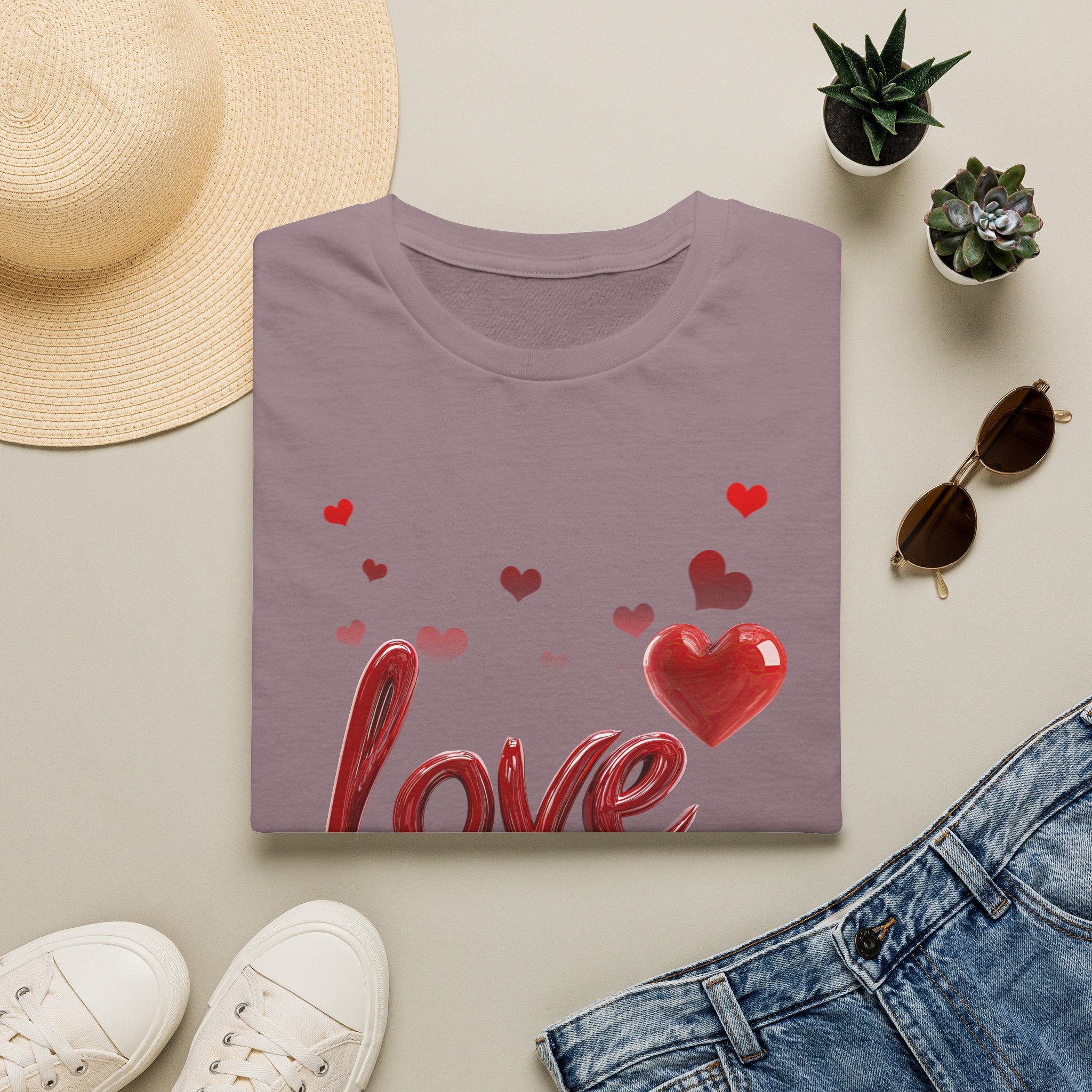 Love Heart T-Shirt — Romantic Valentine’s Graphic Tee