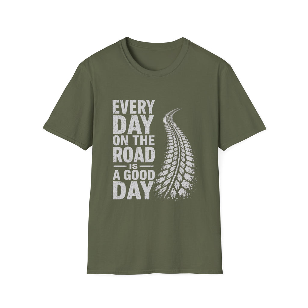 Every Day on the Road T-Shirt — Trucking & Travel Tee