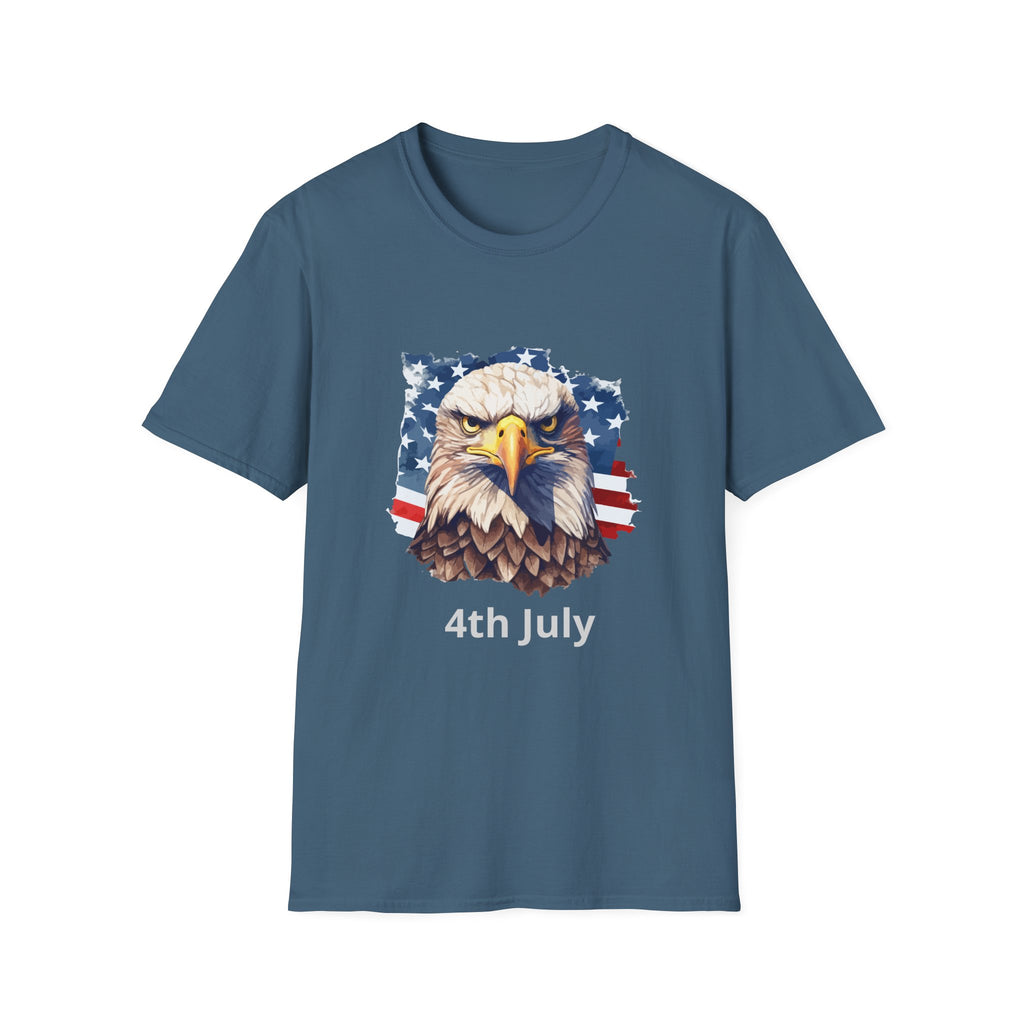 American Eagle T-Shirt – Patriotic 4th of July Flag Tee