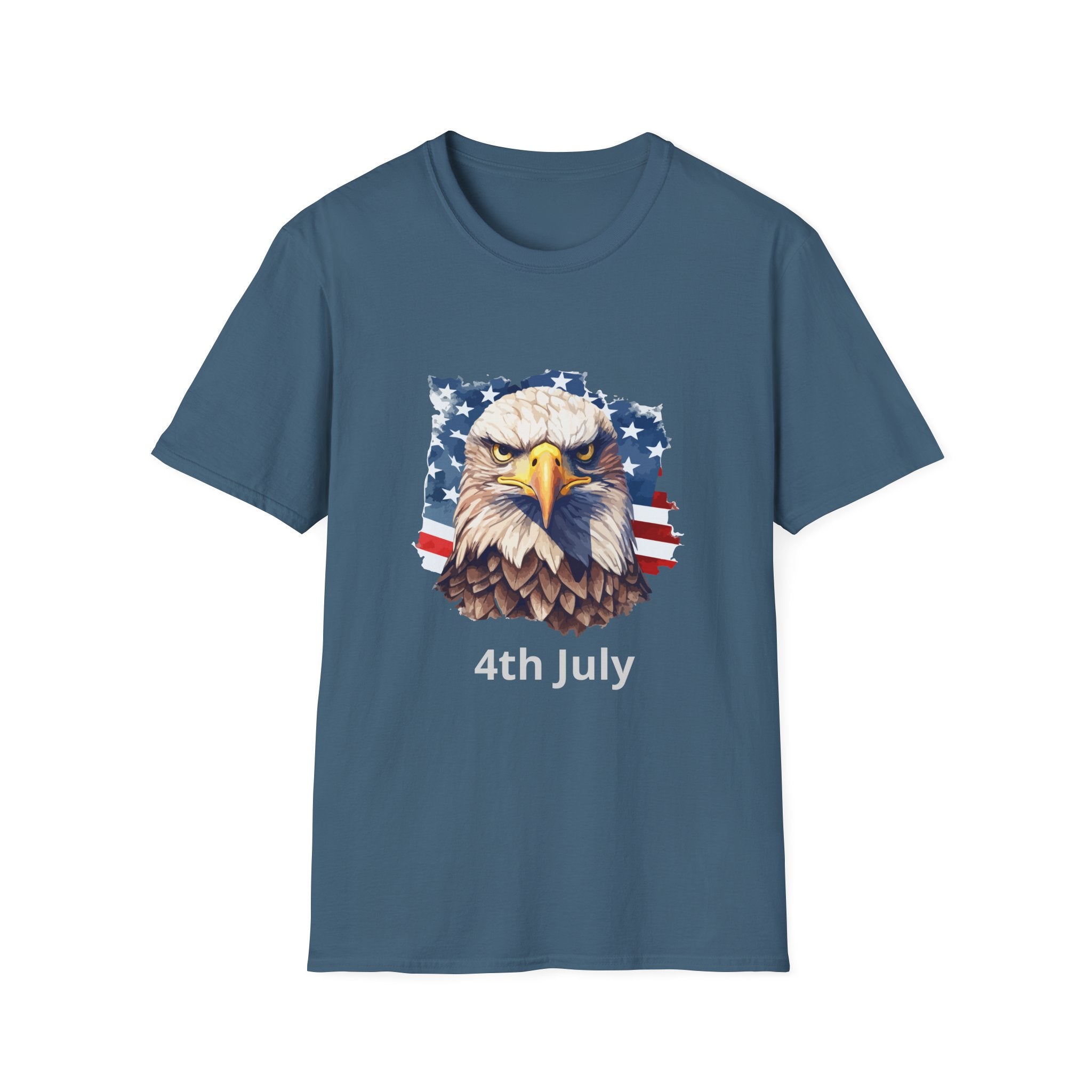American Eagle T-Shirt – Patriotic 4th of July Flag Tee