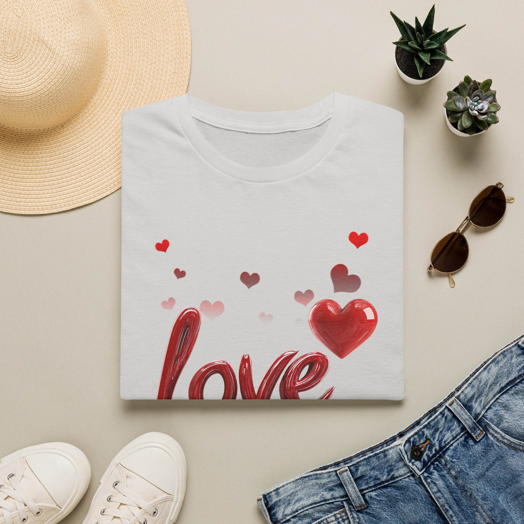 Love Heart T-Shirt — Romantic Valentine’s Graphic Tee