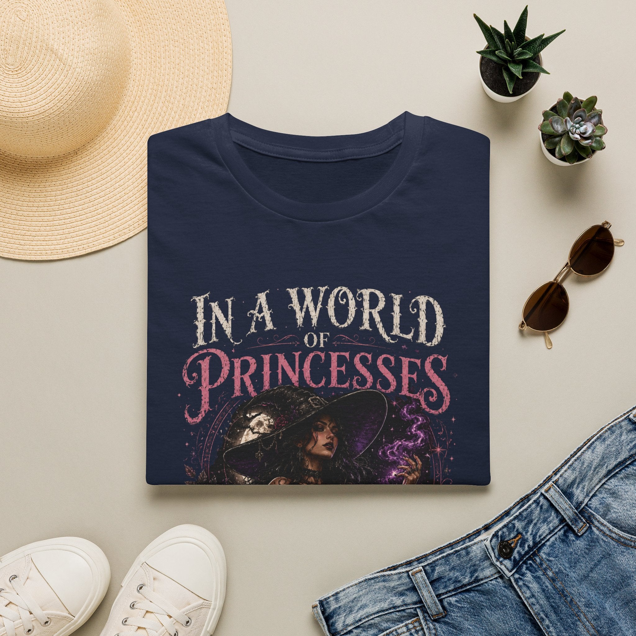 Witchy Graphic T-Shirt — “In a World of Princesses Be a Witch”