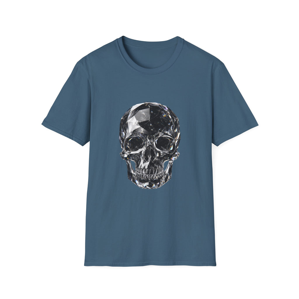 Crystal Skull Noir – Luxury Gothic Crystal Art Design