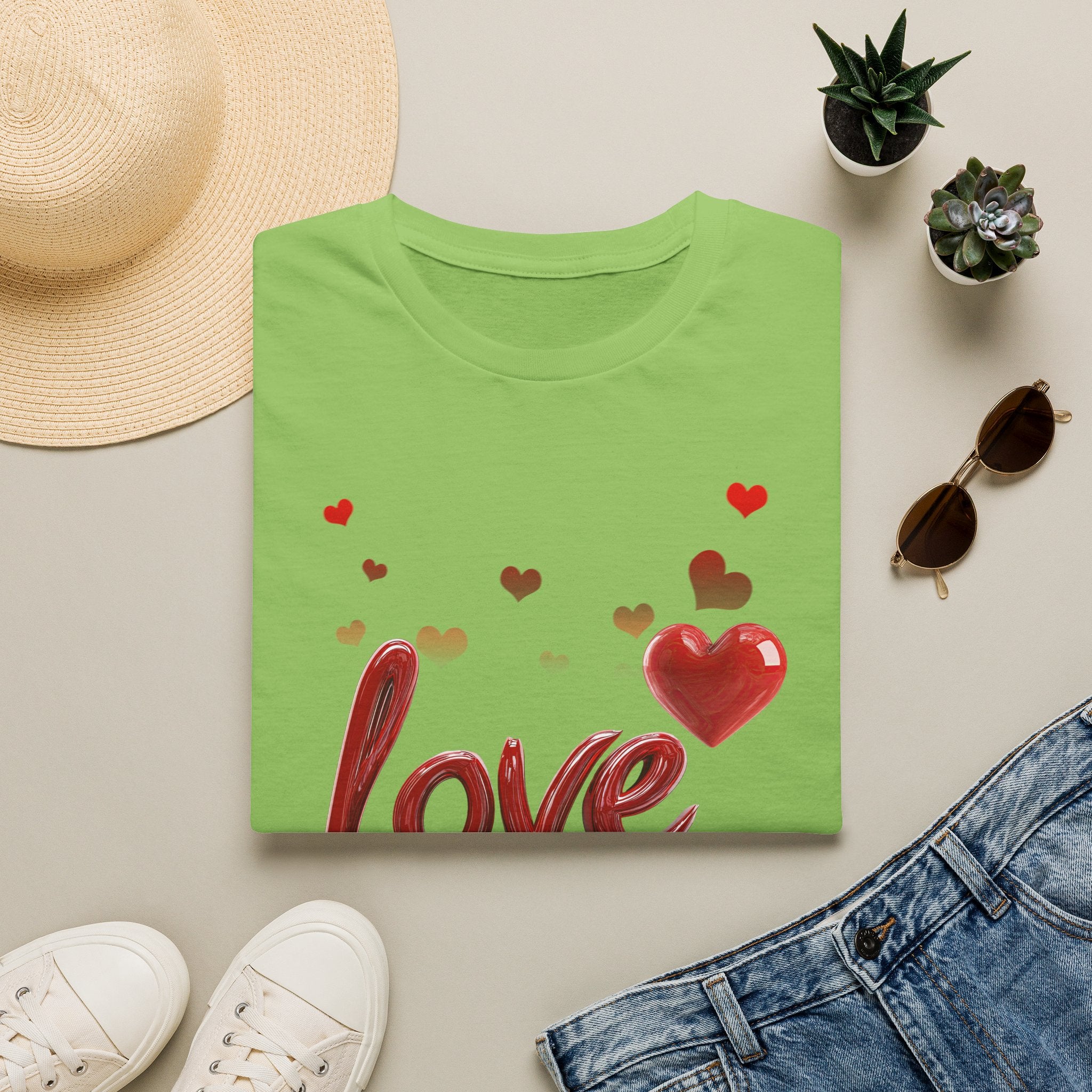Love Heart T-Shirt — Romantic Valentine’s Graphic Tee