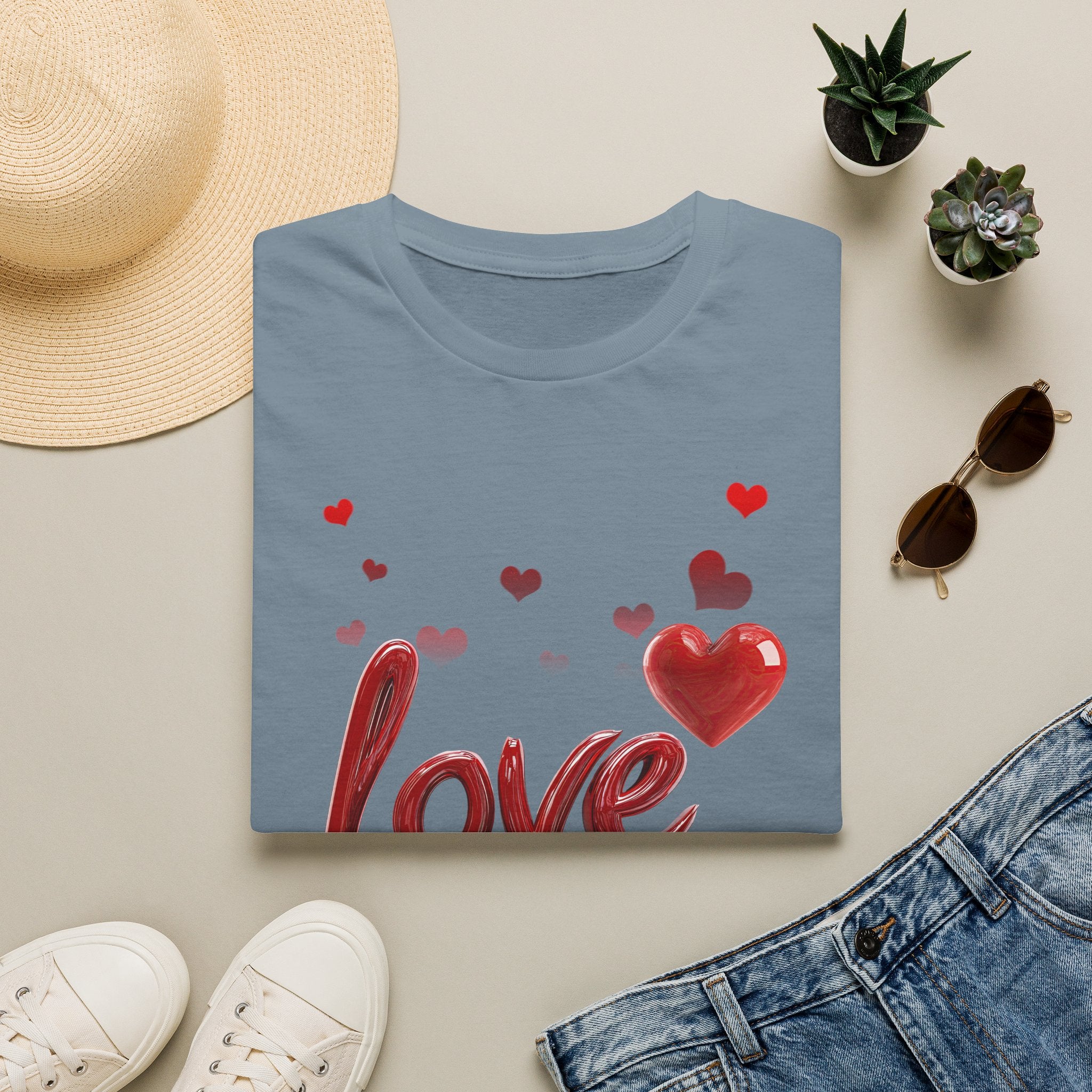 Love Heart T-Shirt — Romantic Valentine’s Graphic Tee