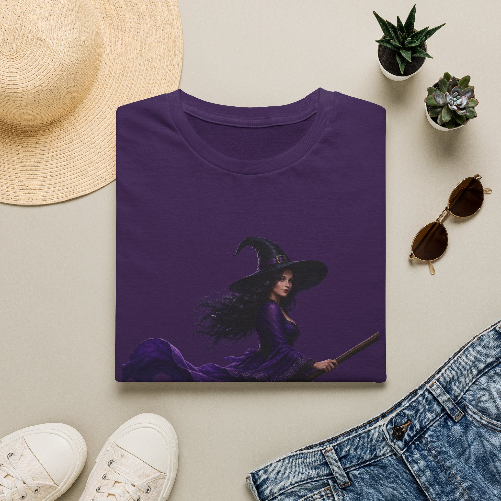 Witch Better Have My Candy T-Shirt — Purple Witch Halloween Tee