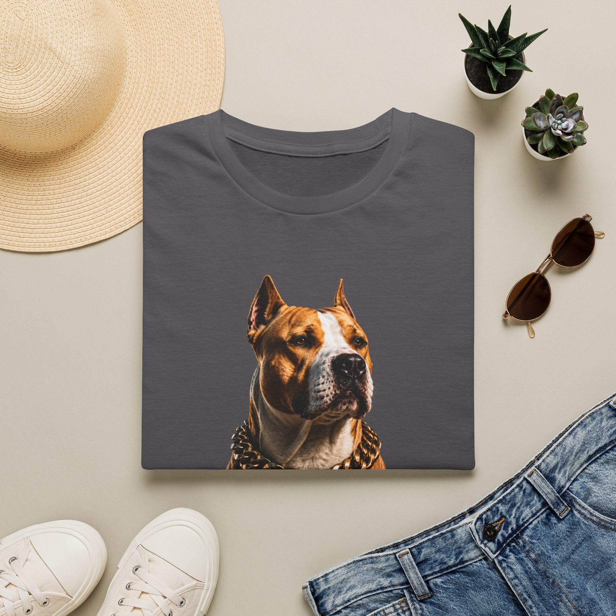 Pitbull 'This Is My Boss' T-Shirt – Strong Dog Attitude - my lover dog  - Street Style Graphic Design